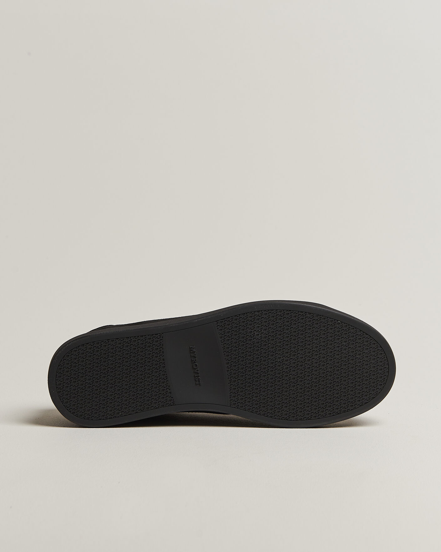 Herre | Sneakers | Myrqvist | Alnö Monochrome II Sneakers Black Suede