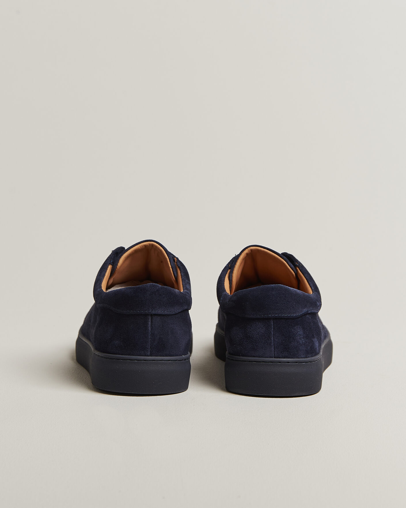 Herre | Sneakers | Myrqvist | Alnö Monochrome II Sneakers Midnight Blue Suede