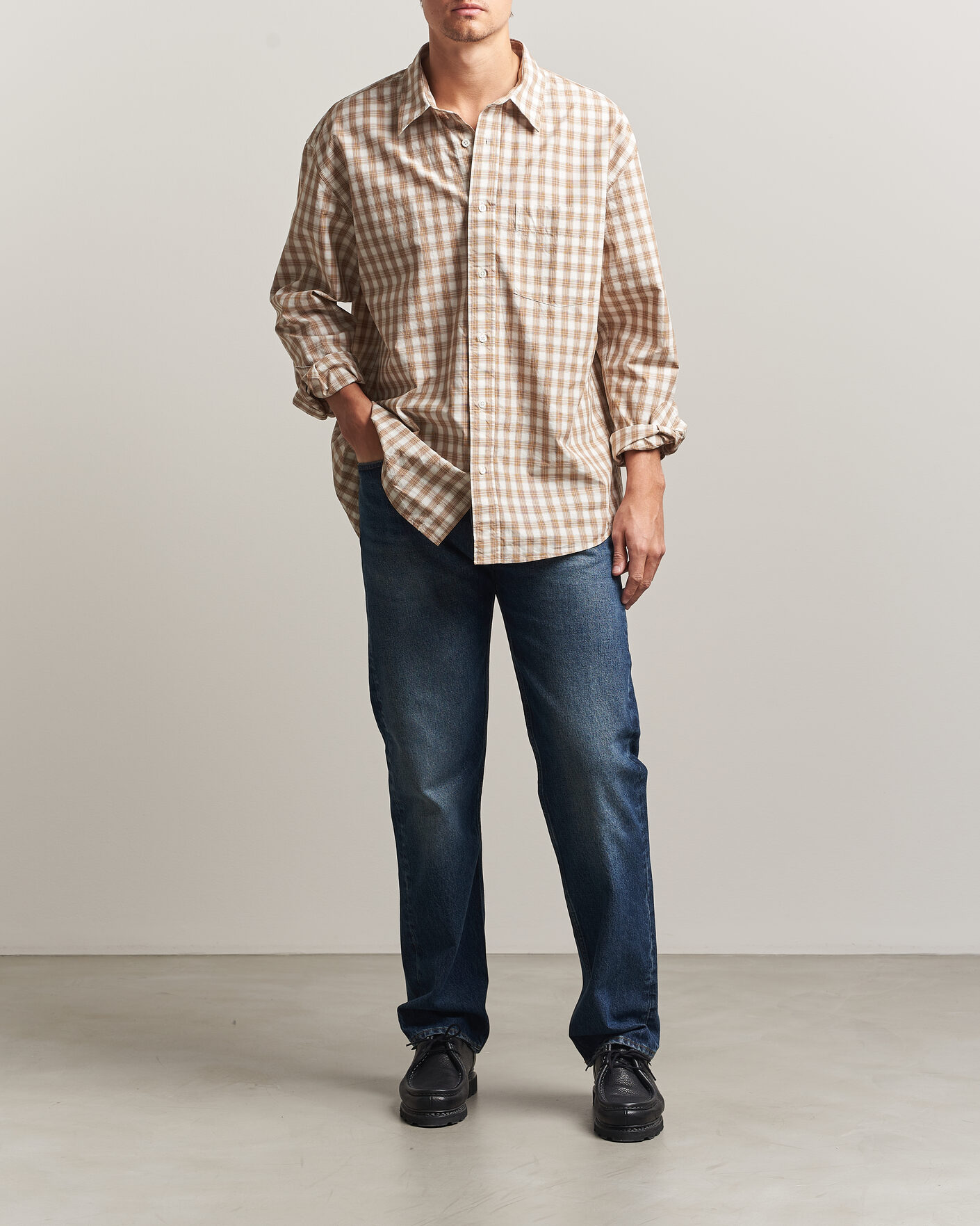 Herre | Bukser | Sunflower | New Standard Jeans Dark Blue Worn