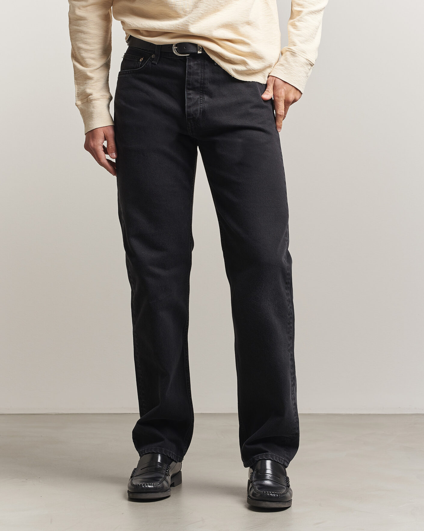 Herre | Bukser | Sunflower | New Standard Jeans Washed Black