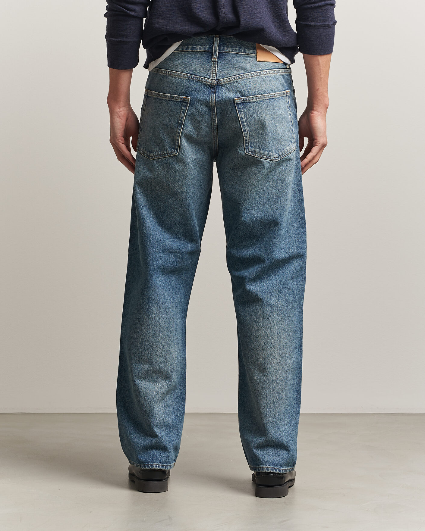 Herre | Bukser | Sunflower | Loose Jeans Blue Vintage
