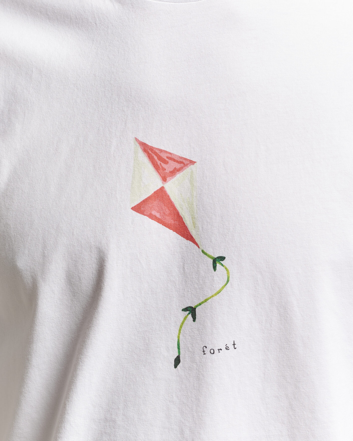 Herre | T-Shirts | Forét | Fly T-Shirt White