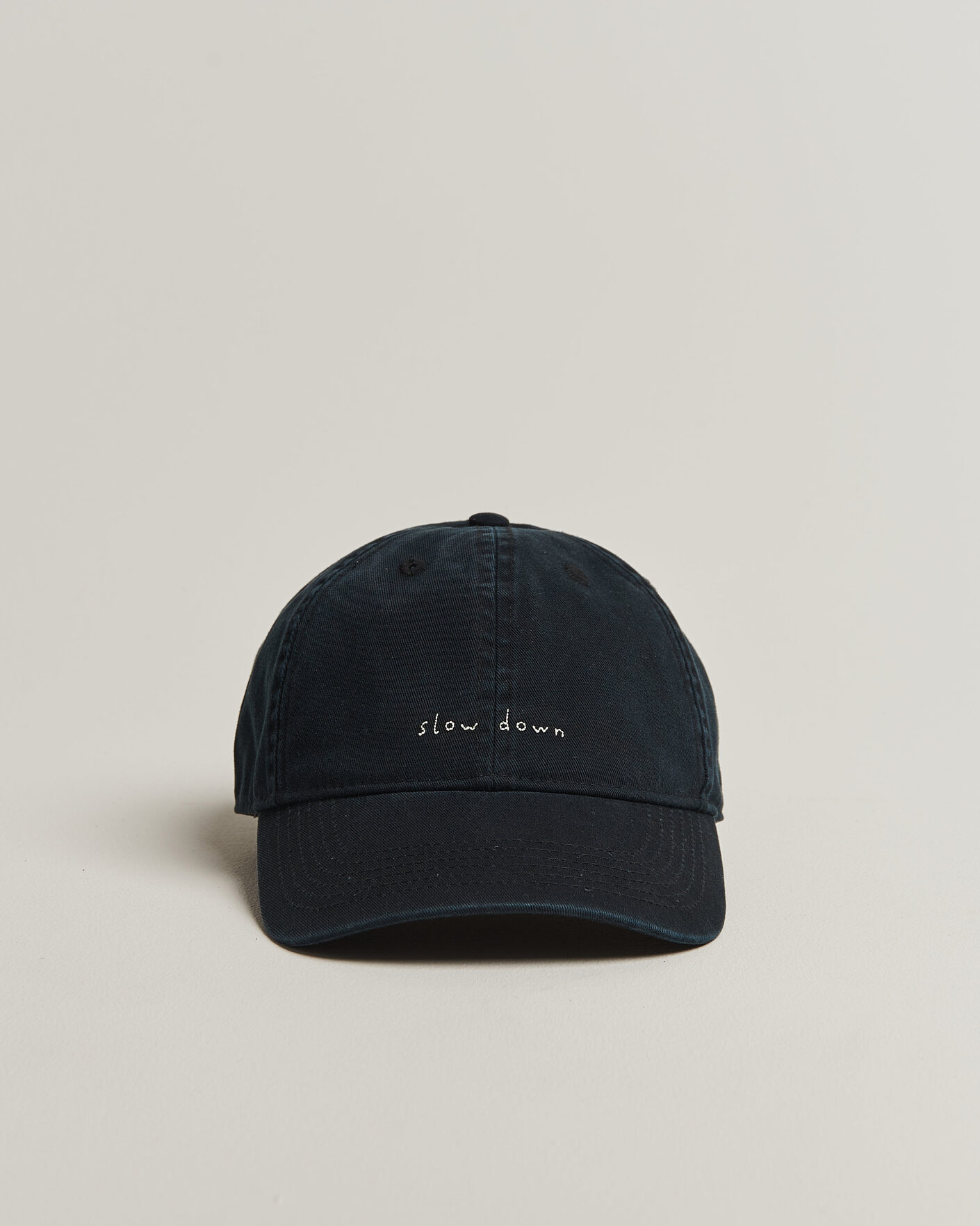 Herre | Hatte & kasketter | Forét | Slow Down Washed Cap Black