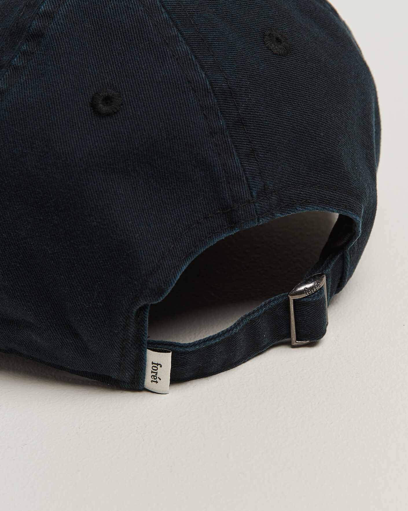 Herre | Hatte & kasketter | Forét | Slow Down Washed Cap Black