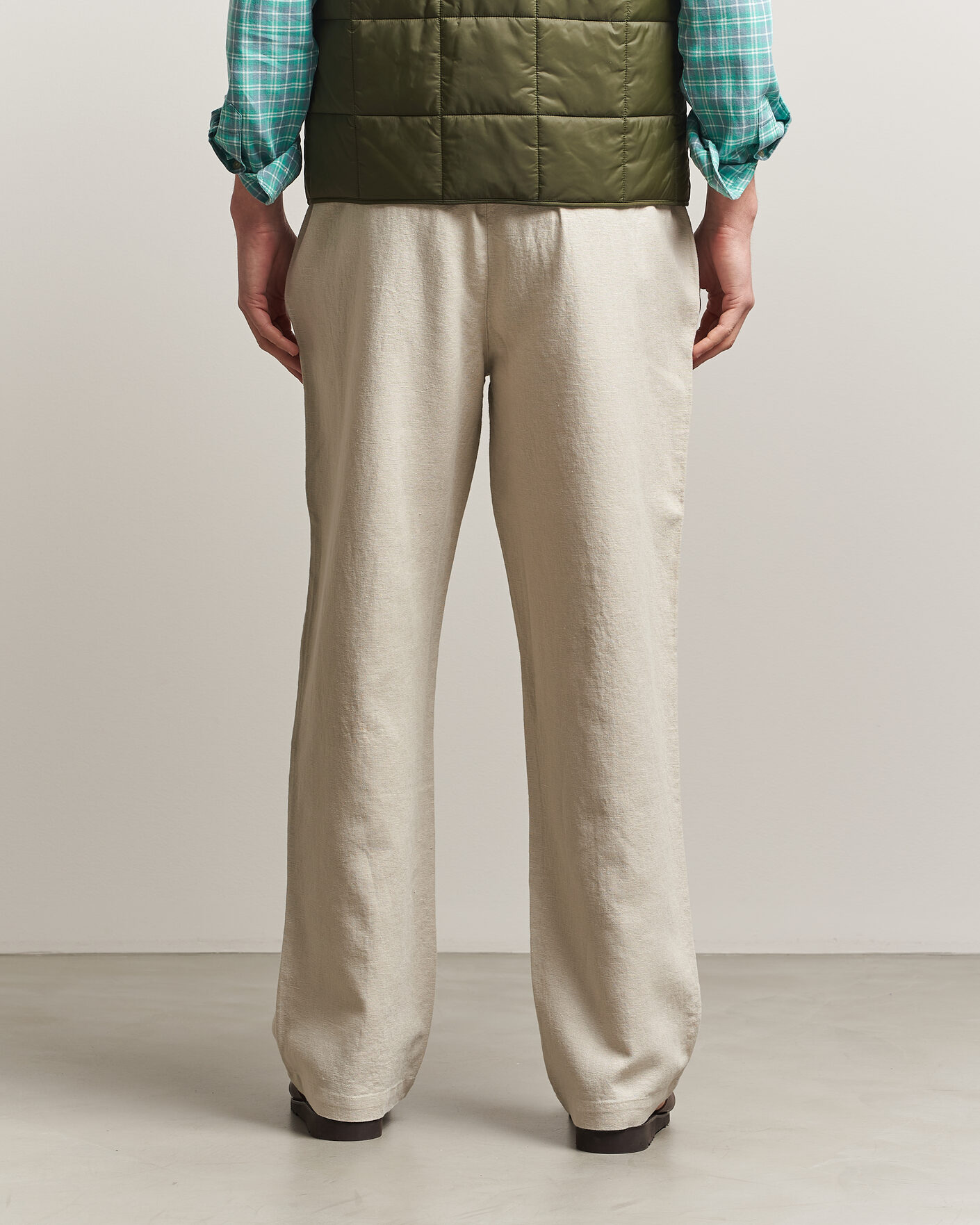 Herre | Bukser | LES DEUX | Linen Casual Pants Light Sand