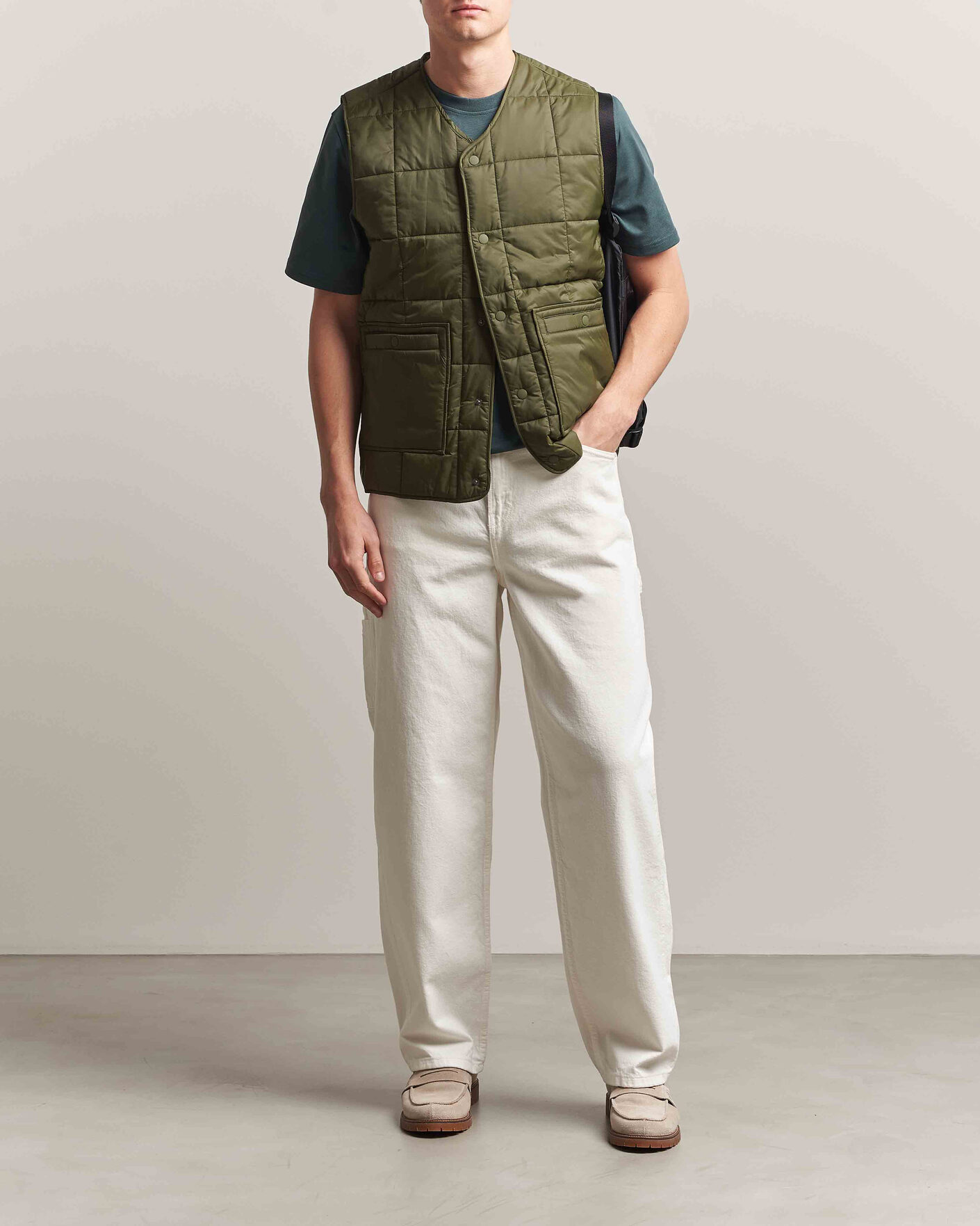 Herre | Jeans | LES DEUX | Carpenter Jeans Light Ivory