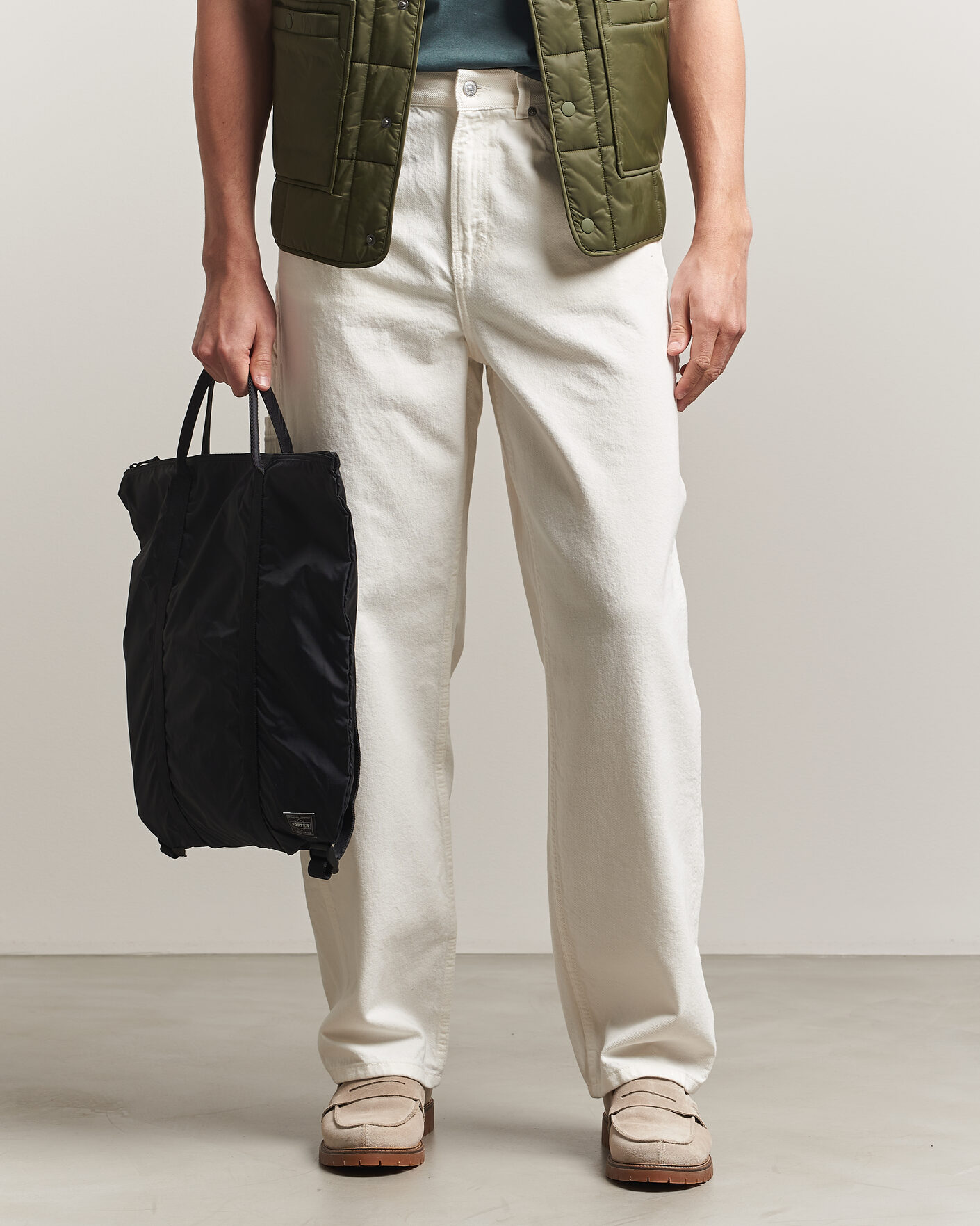 Herre | Jeans | LES DEUX | Carpenter Jeans Light Ivory