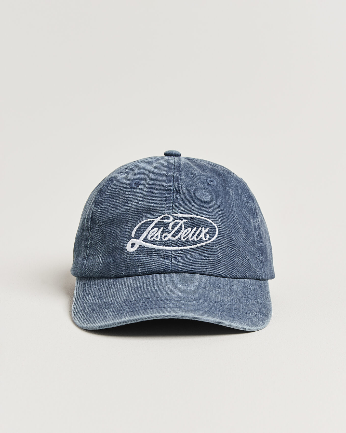 Herre | Hatte & kasketter | LES DEUX | Logo Dad Cap Dark Denim Blue