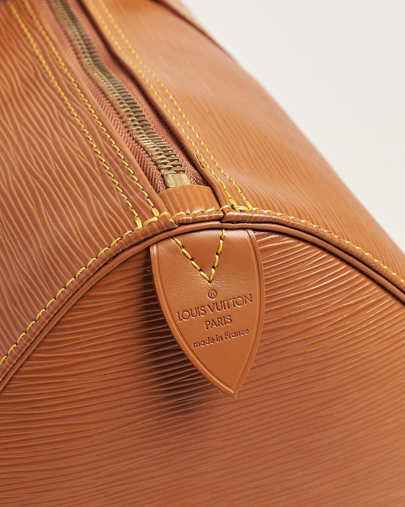 Herre | Pre-Owned & Vintage Bags | Louis Vuitton Pre-Owned | Keepall Epi Leather 45 Brown