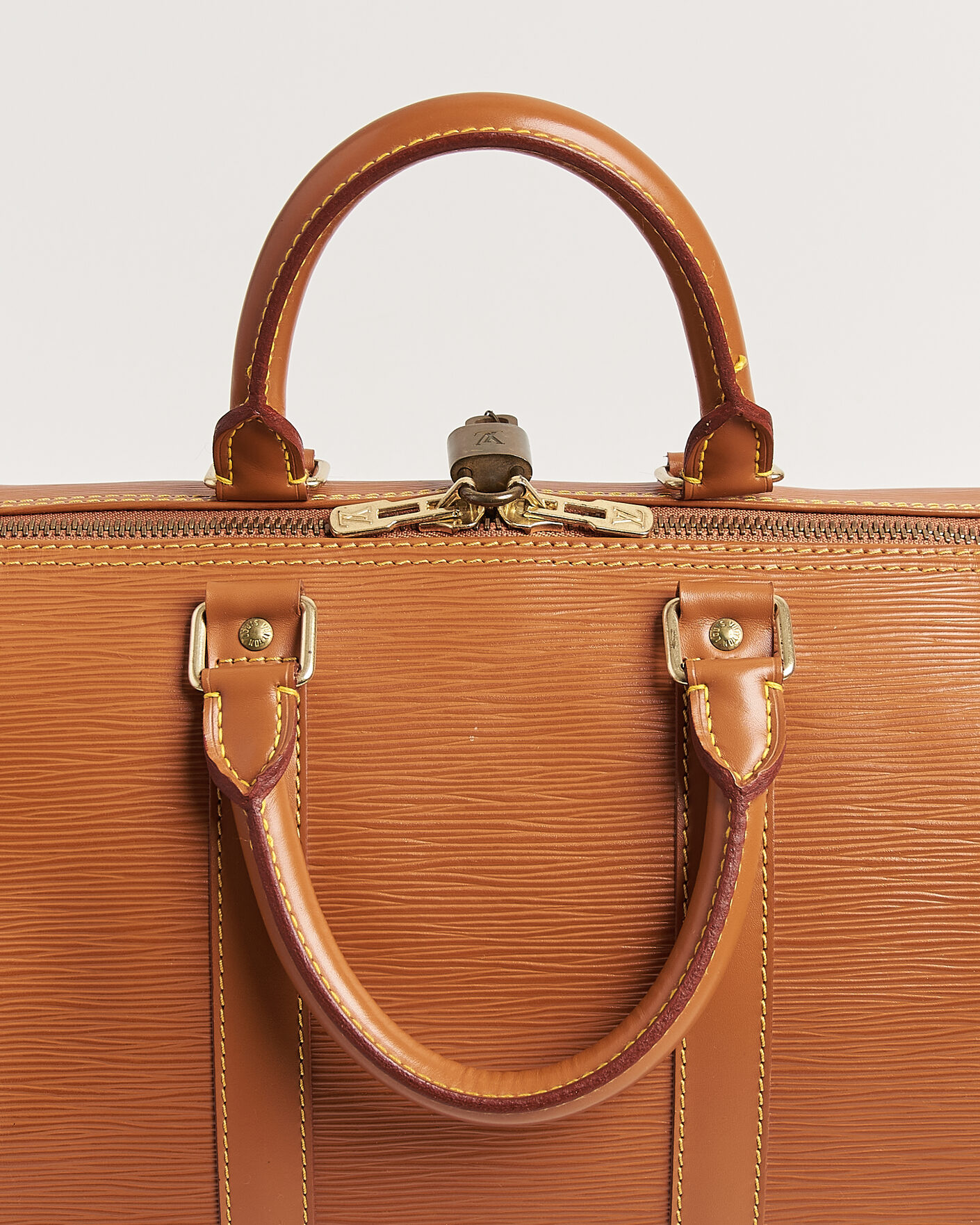 Herre | Pre-Owned & Vintage Bags | Louis Vuitton Pre-Owned | Keepall Epi Leather 45 Brown