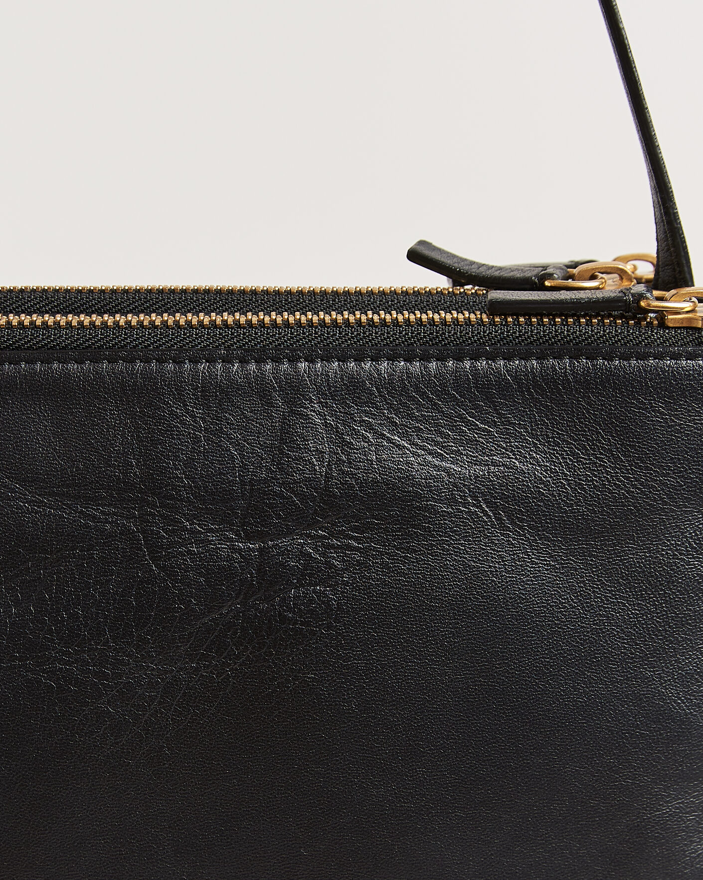 Herre | Pre-Owned & Vintage Bags | Celine Pre-Owned | Trio Bag Small Leather Black