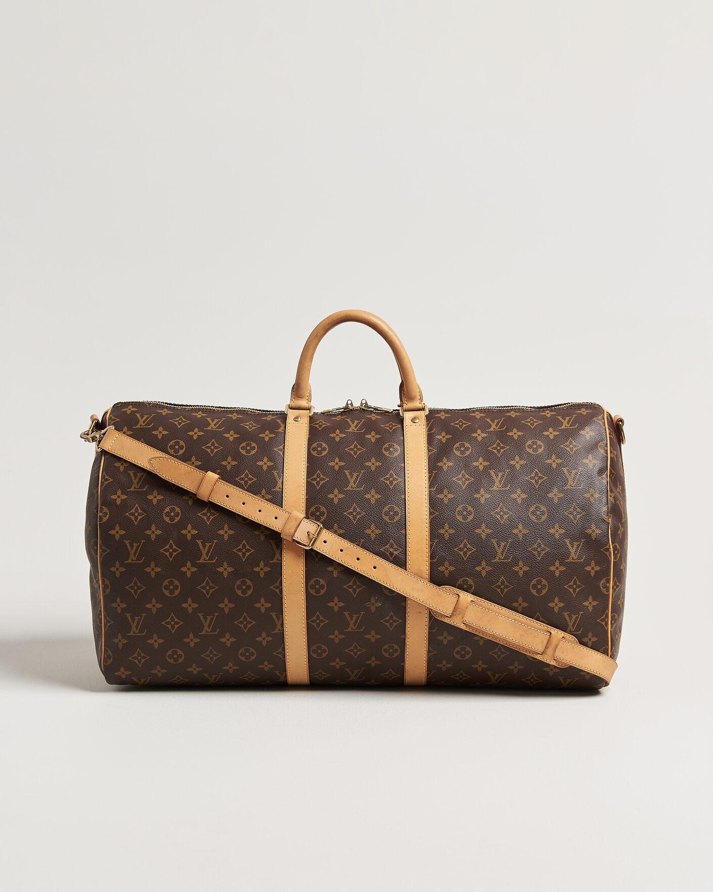 Herre | Pre-Owned & Vintage Bags | Louis Vuitton Pre-Owned | Keepall Bandouliére 55 Monogram