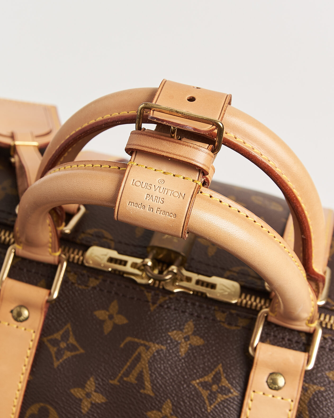 Herre | Pre-Owned & Vintage Bags | Louis Vuitton Pre-Owned | Keepall Bandouliére 55 Monogram