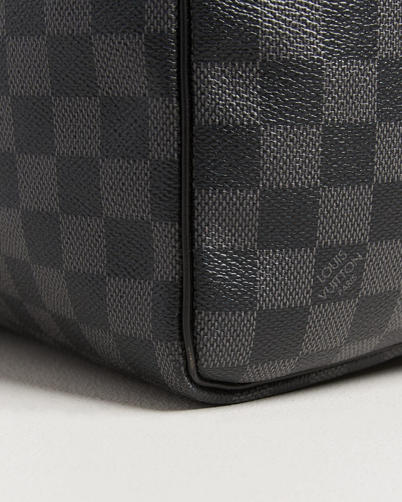 Herre | Pre-Owned & Vintage Bags | Louis Vuitton Pre-Owned | Keepall Bandouliére 55 Damier Graphite