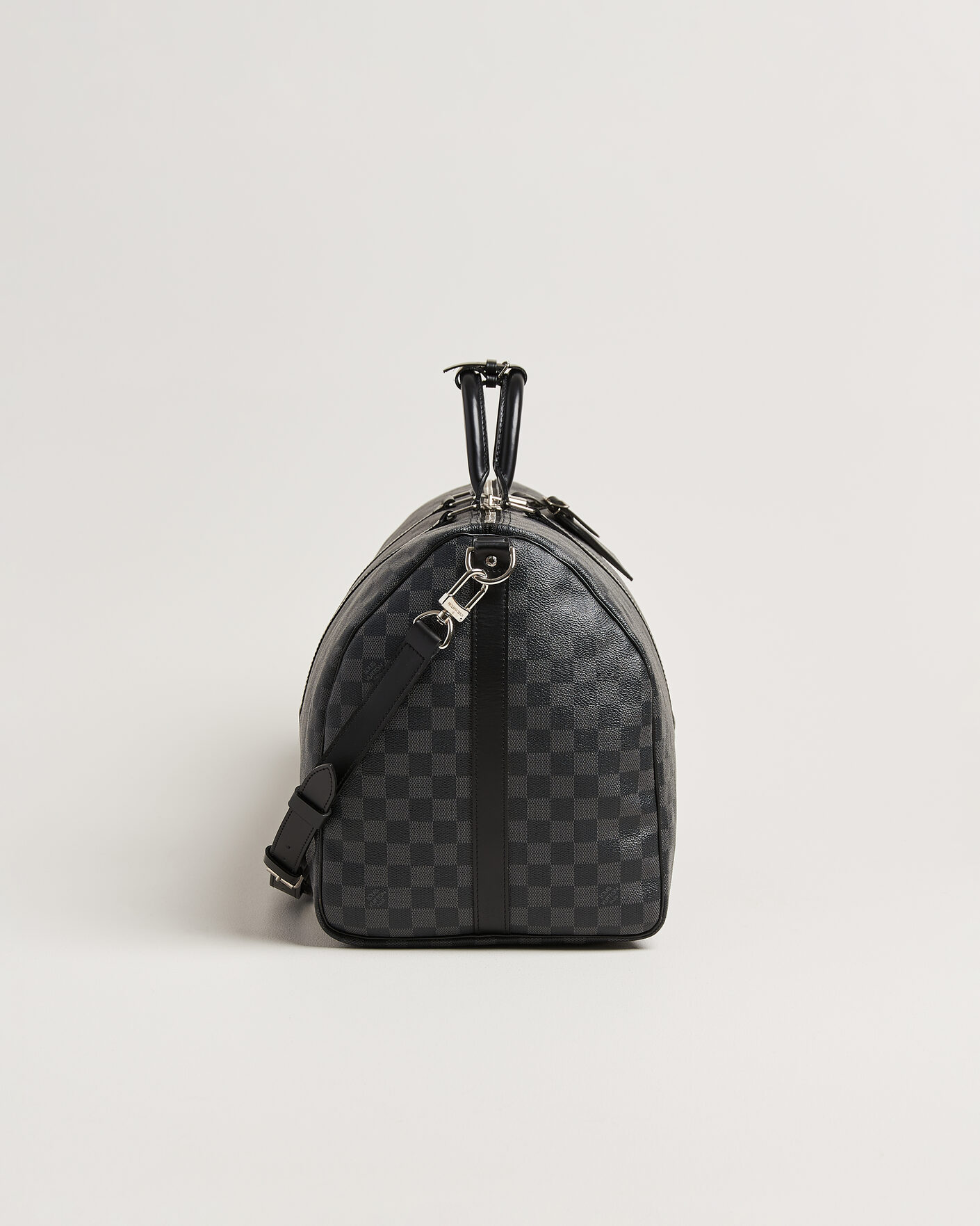 Herre | Pre-Owned & Vintage Bags | Louis Vuitton Pre-Owned | Keepall Bandouliére 55 Damier Graphite