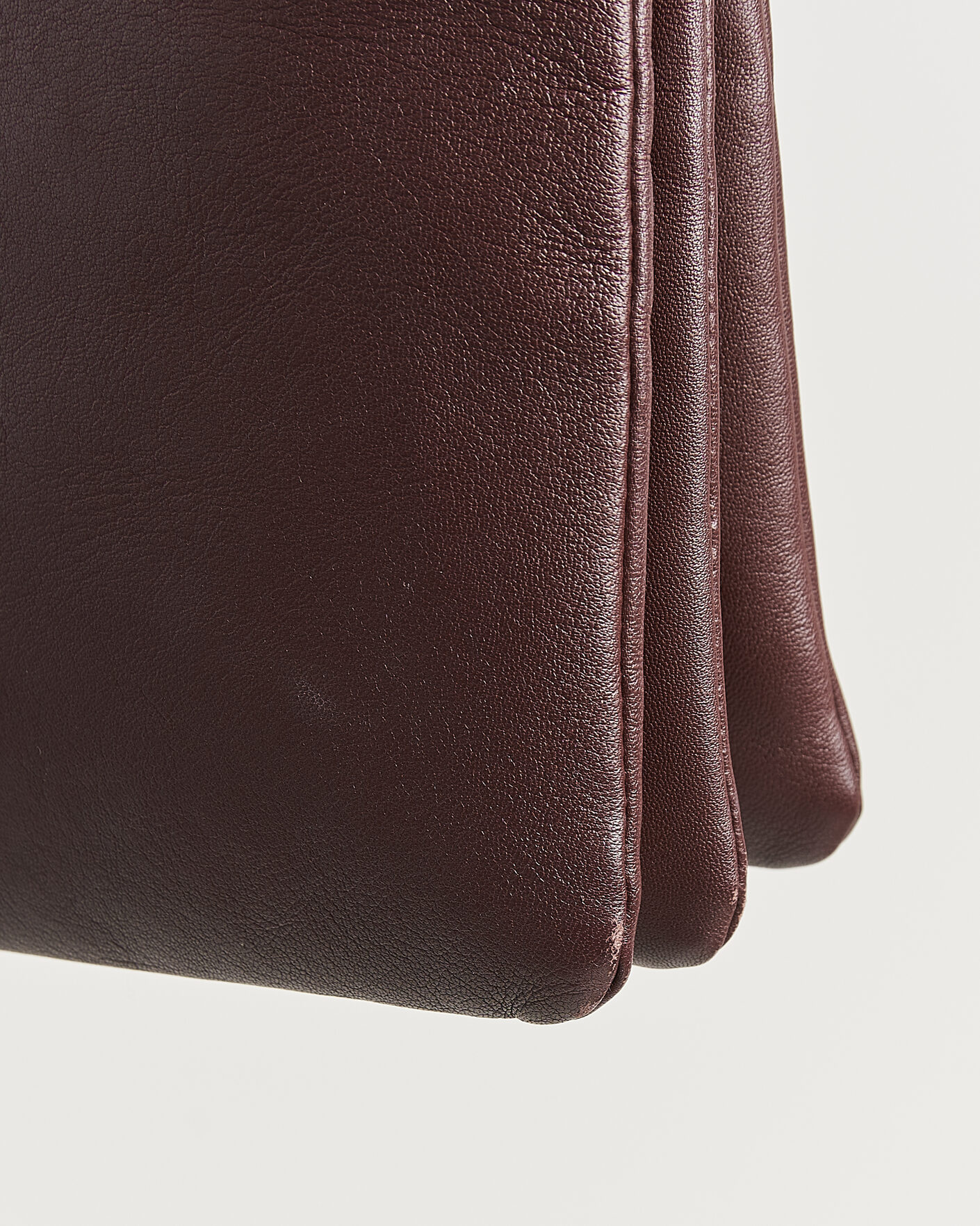 Herre | Pre-Owned & Vintage Bags | Celine Pre-Owned | Trio Bag Medium Leather Burgundy