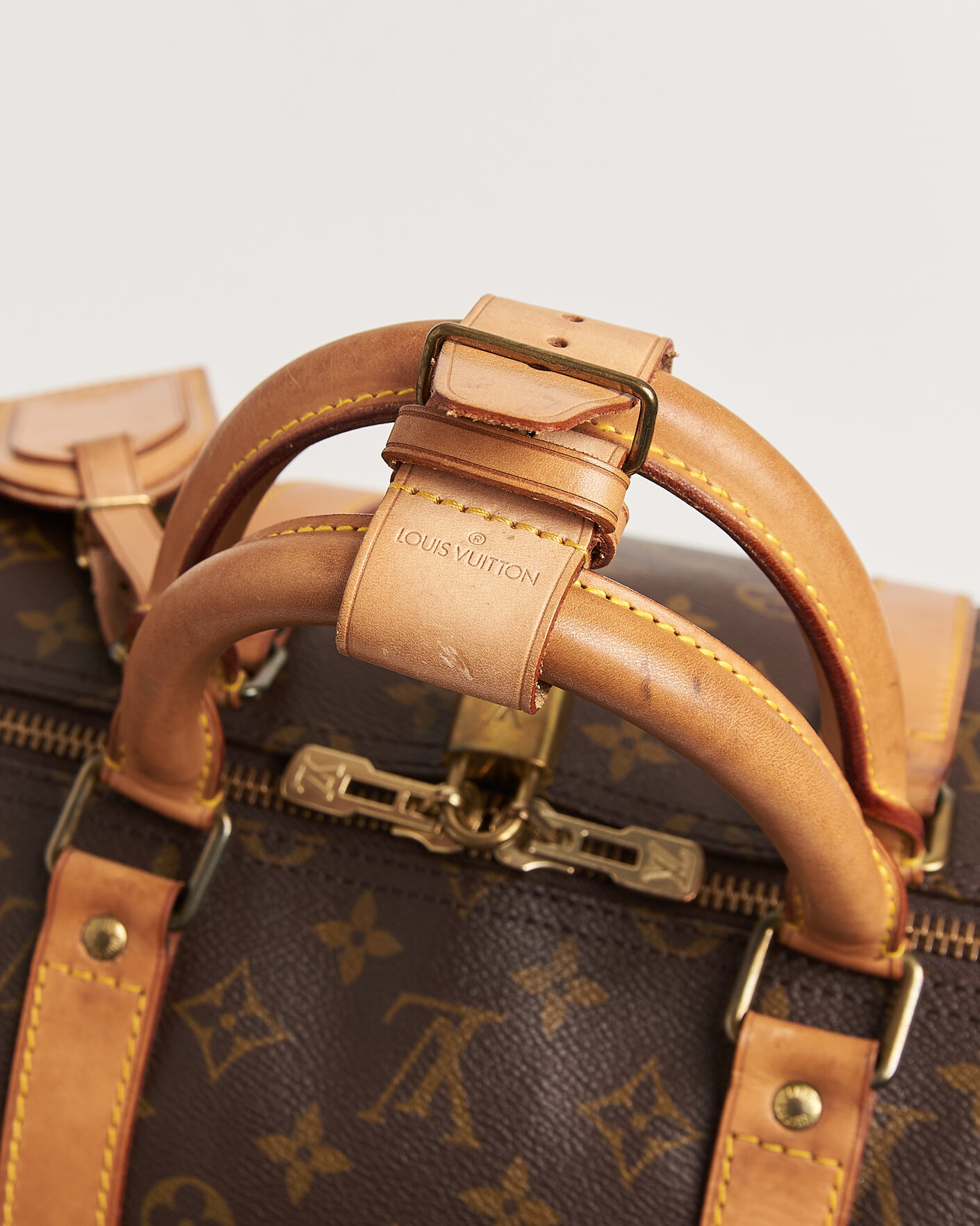 Herre | Pre-Owned & Vintage Bags | Louis Vuitton Pre-Owned | Keepall Bandouliére 55 Monogram
