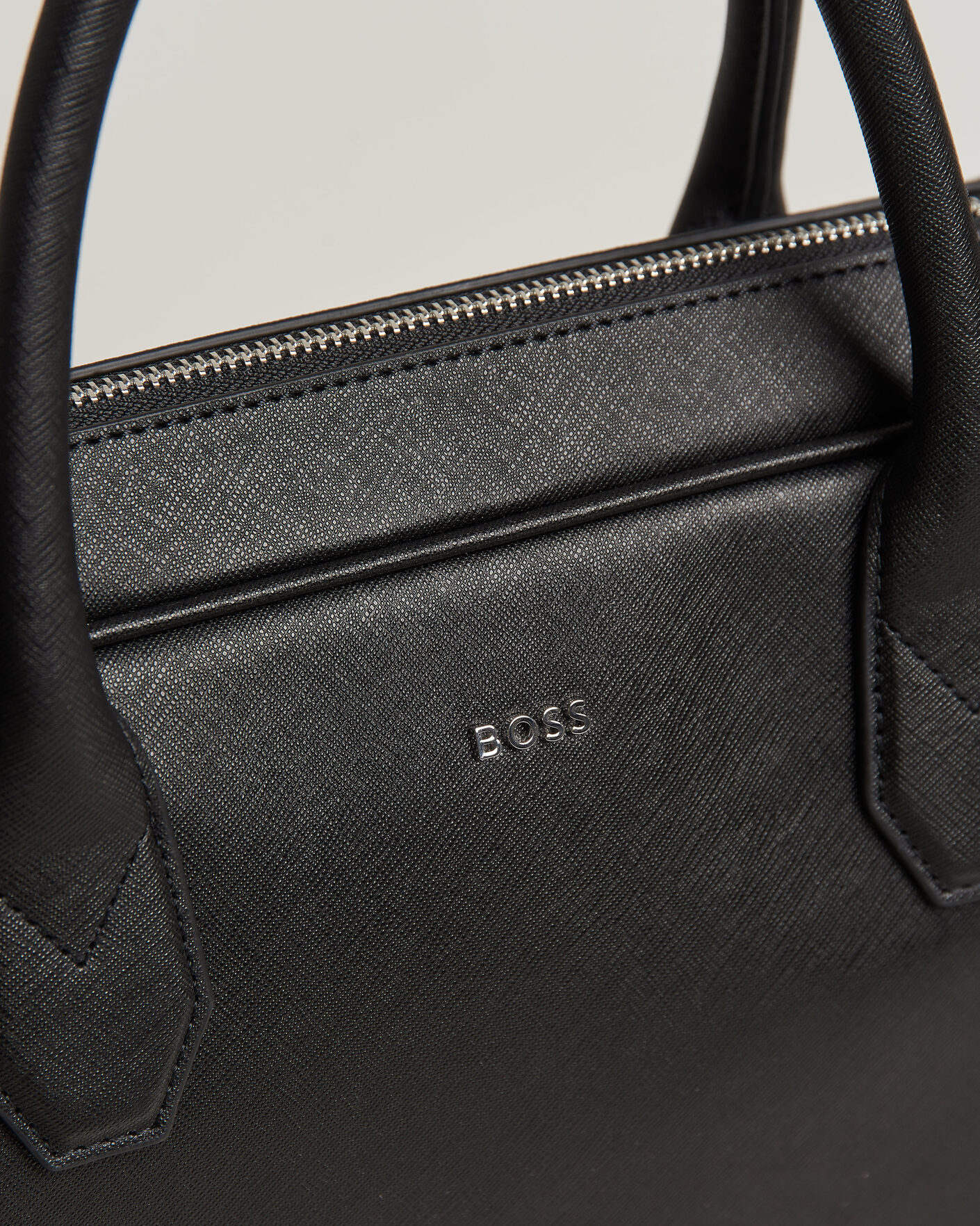Herre | Tasker | BOSS BLACK | Northon Leather Document Case Black