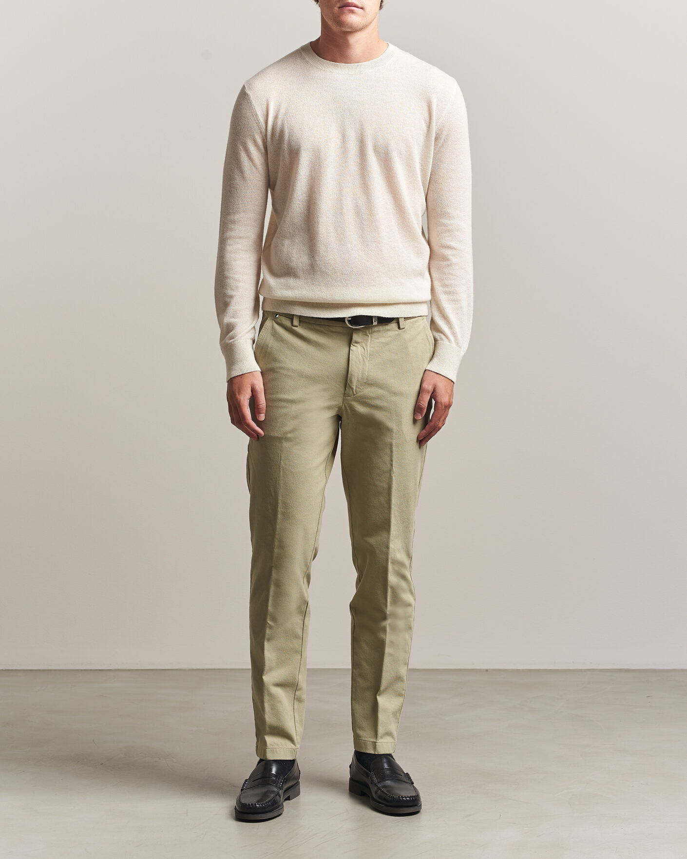 Herre | Bukser | BOSS BLACK | Kaiton Structured Chinos Sage