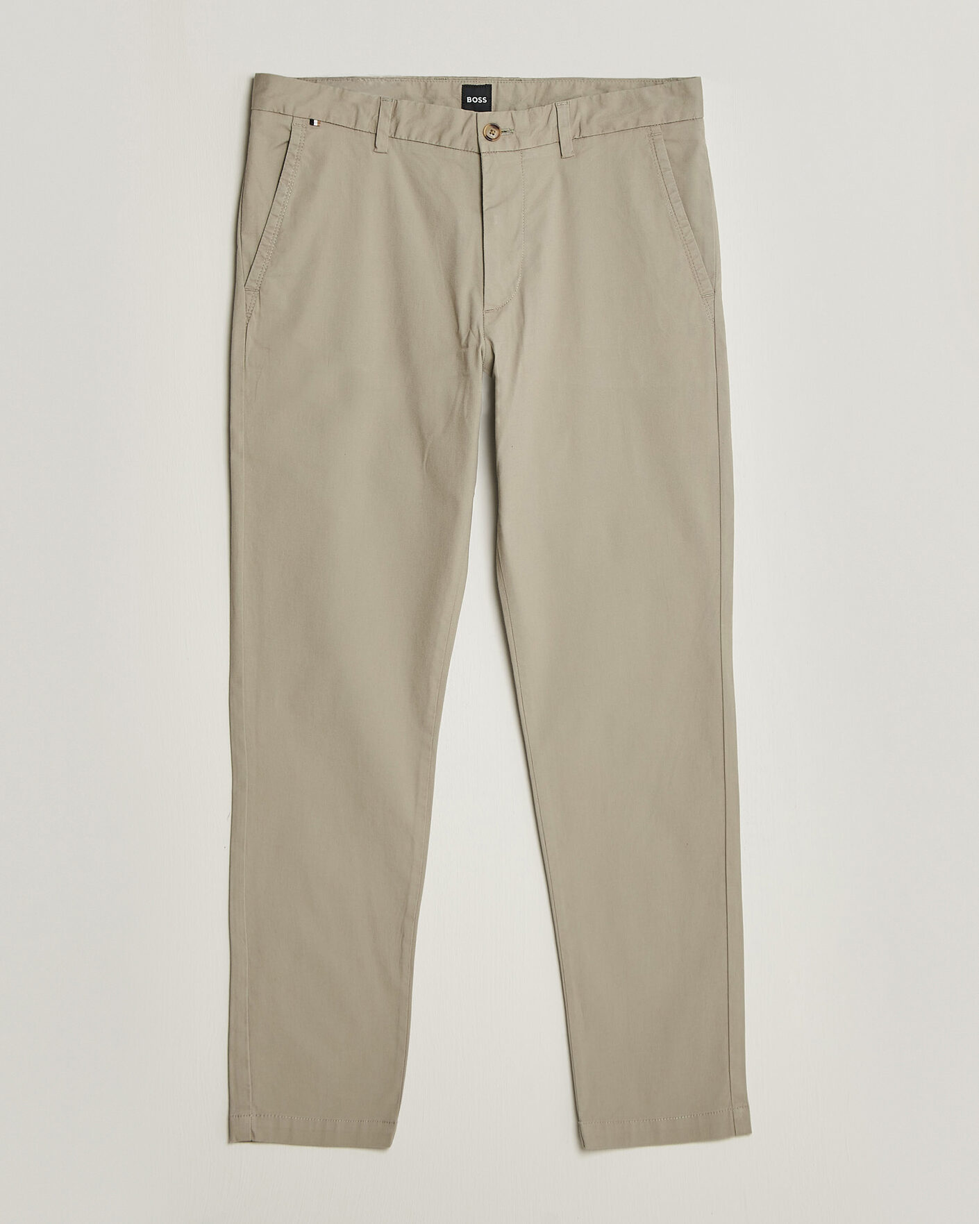 Herre | Bukser | BOSS BLACK | Kaiton Structured Chinos Open Beige