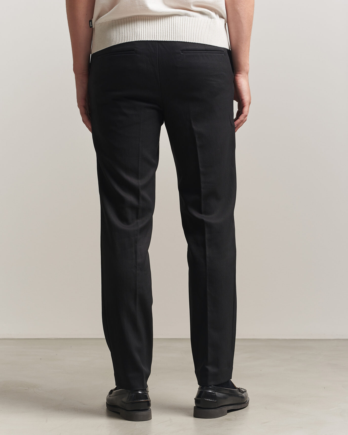 Herre | Bukser | BOSS BLACK | Kane Drawstring Trousers Black