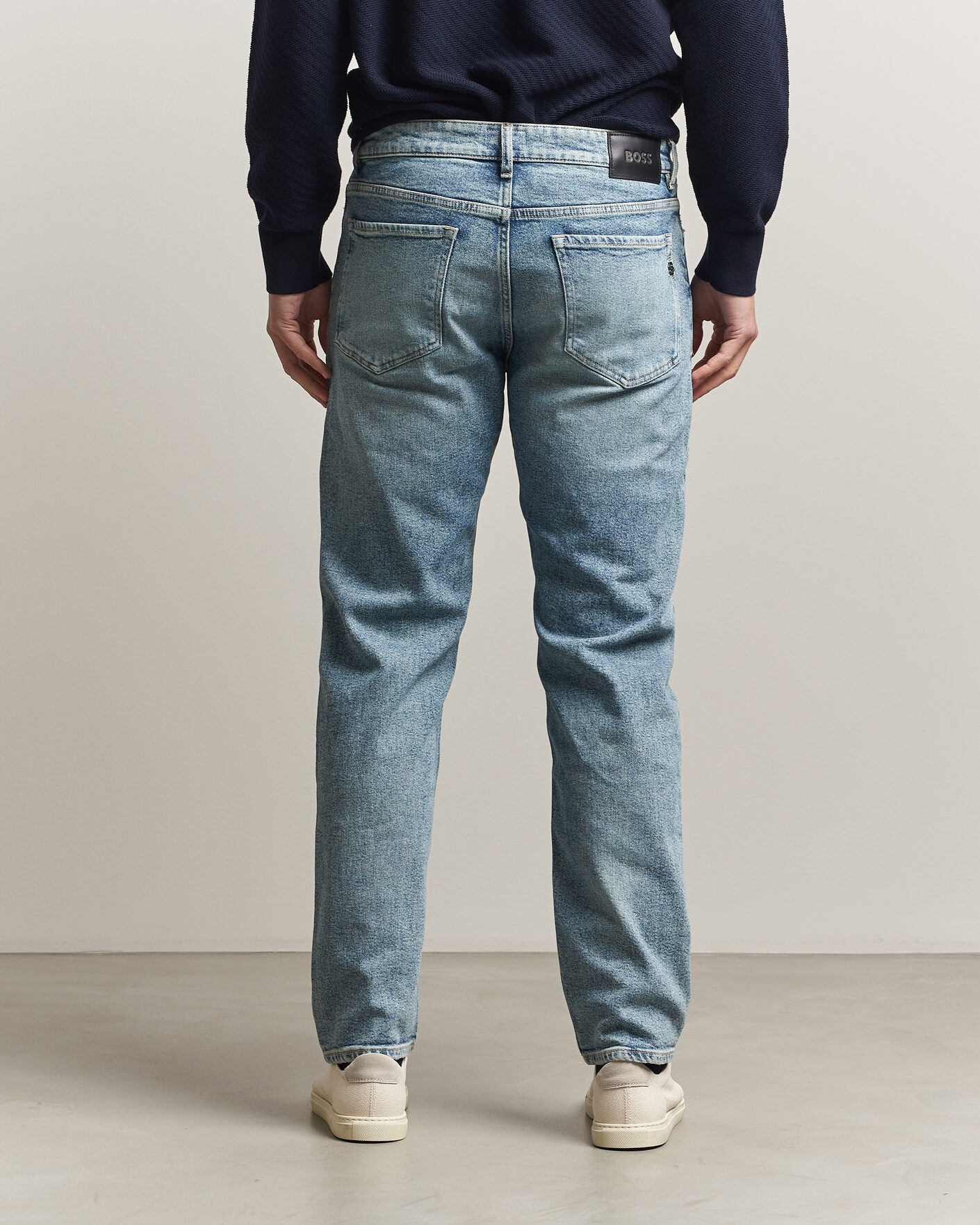 Herre | Bukser | BOSS BLACK | Ogden Regular Fit Jeans Bright Blue