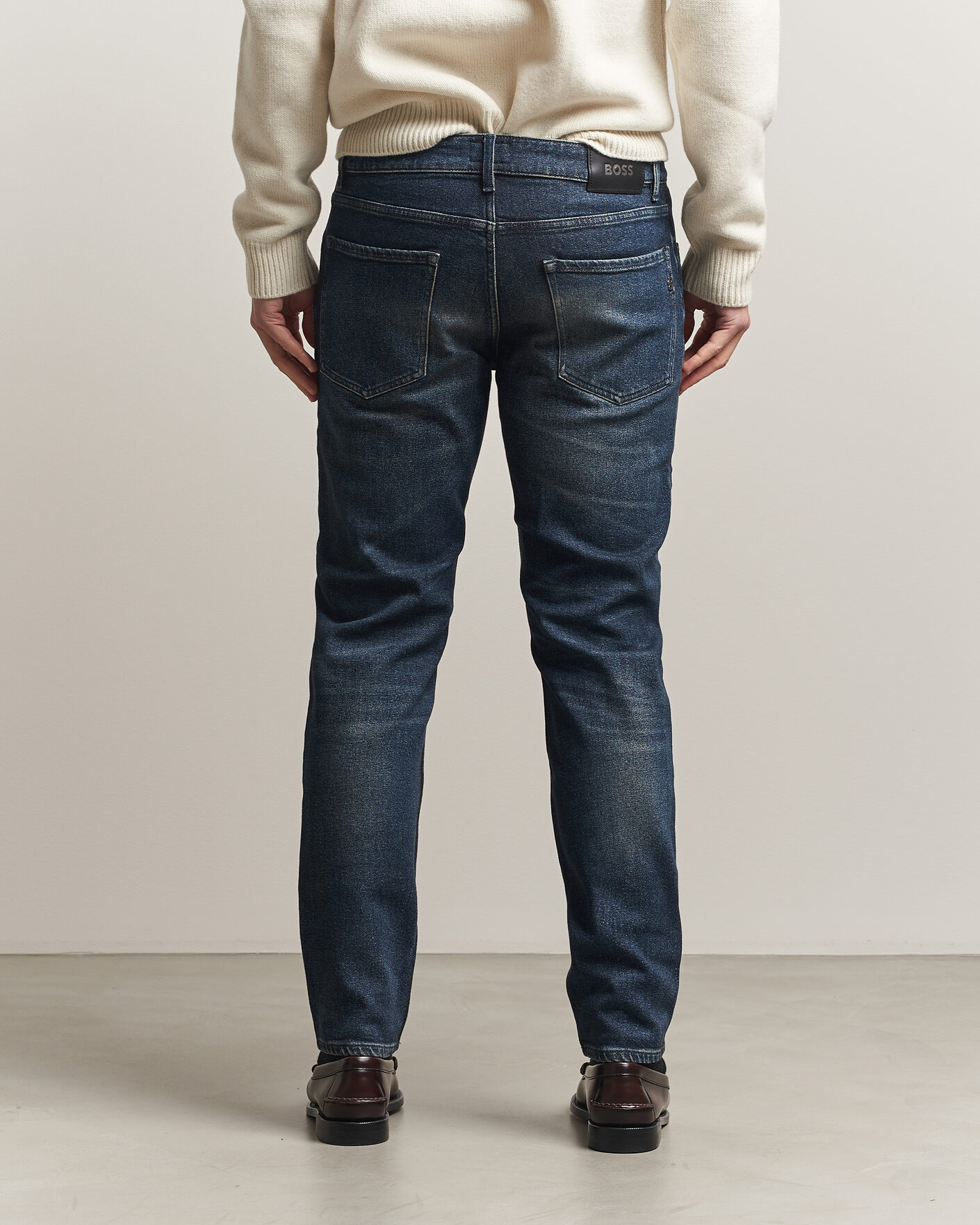 Herre | Bukser | BOSS BLACK | Re.Maine Jeans Navy