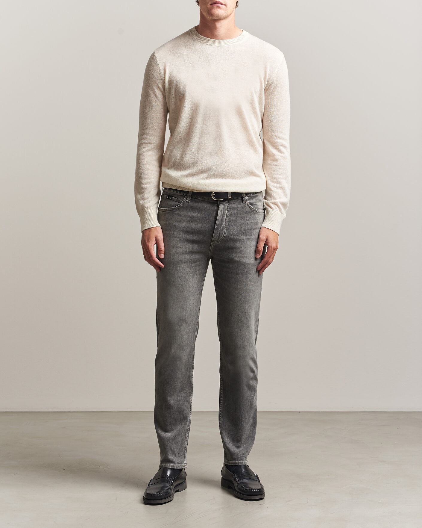 Herre | Jeans | BOSS BLACK | Ogden Regular Fit Jeans Medium Grey