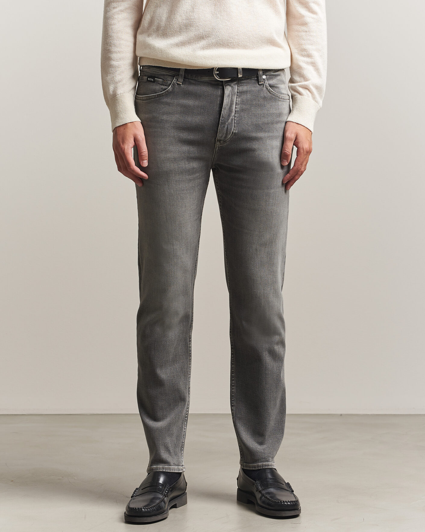 Herre | Jeans | BOSS BLACK | Ogden Regular Fit Jeans Medium Grey