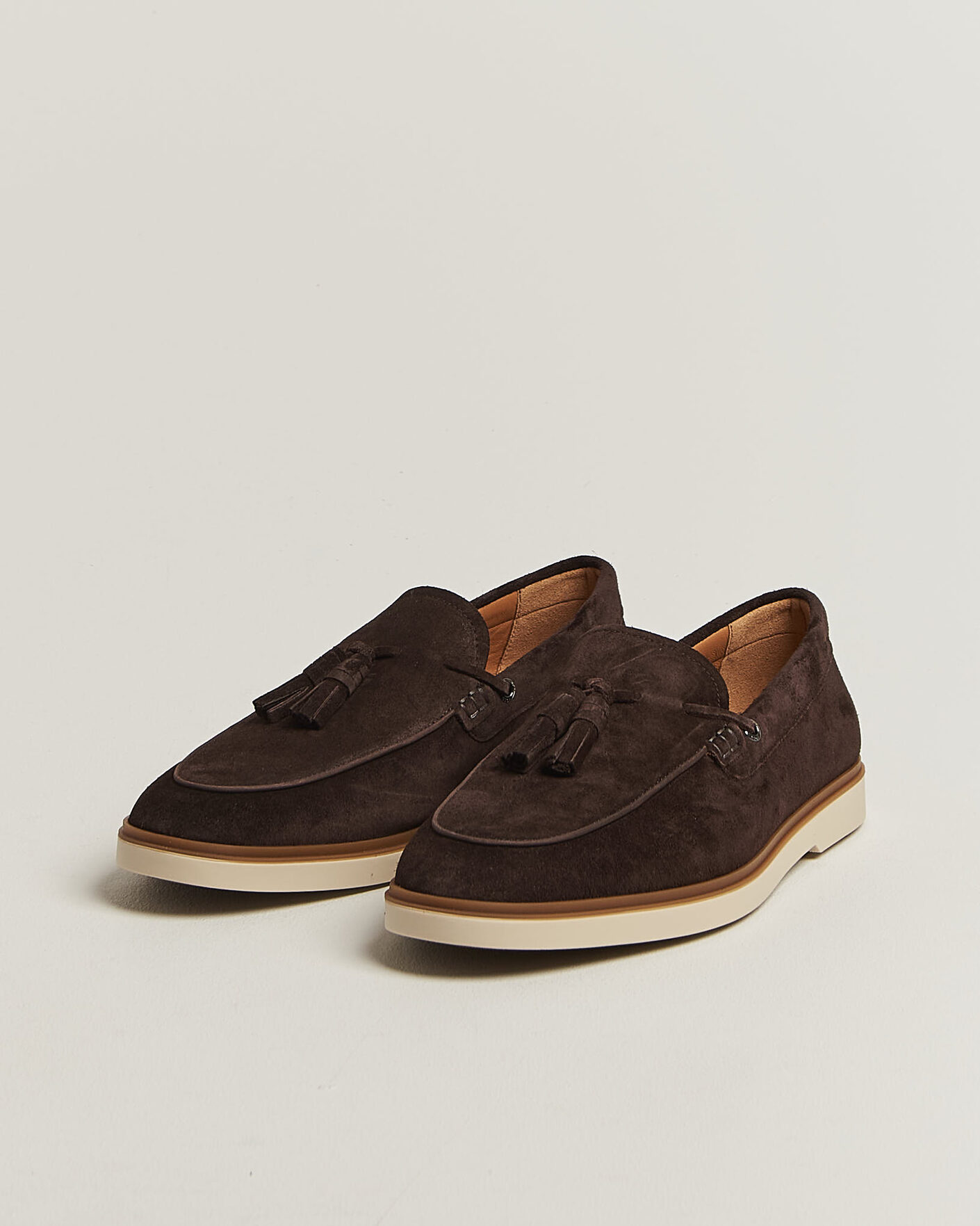 Herre | Loafers | BOSS BLACK | Hedley Suede Tassle Loafer Dark Brown