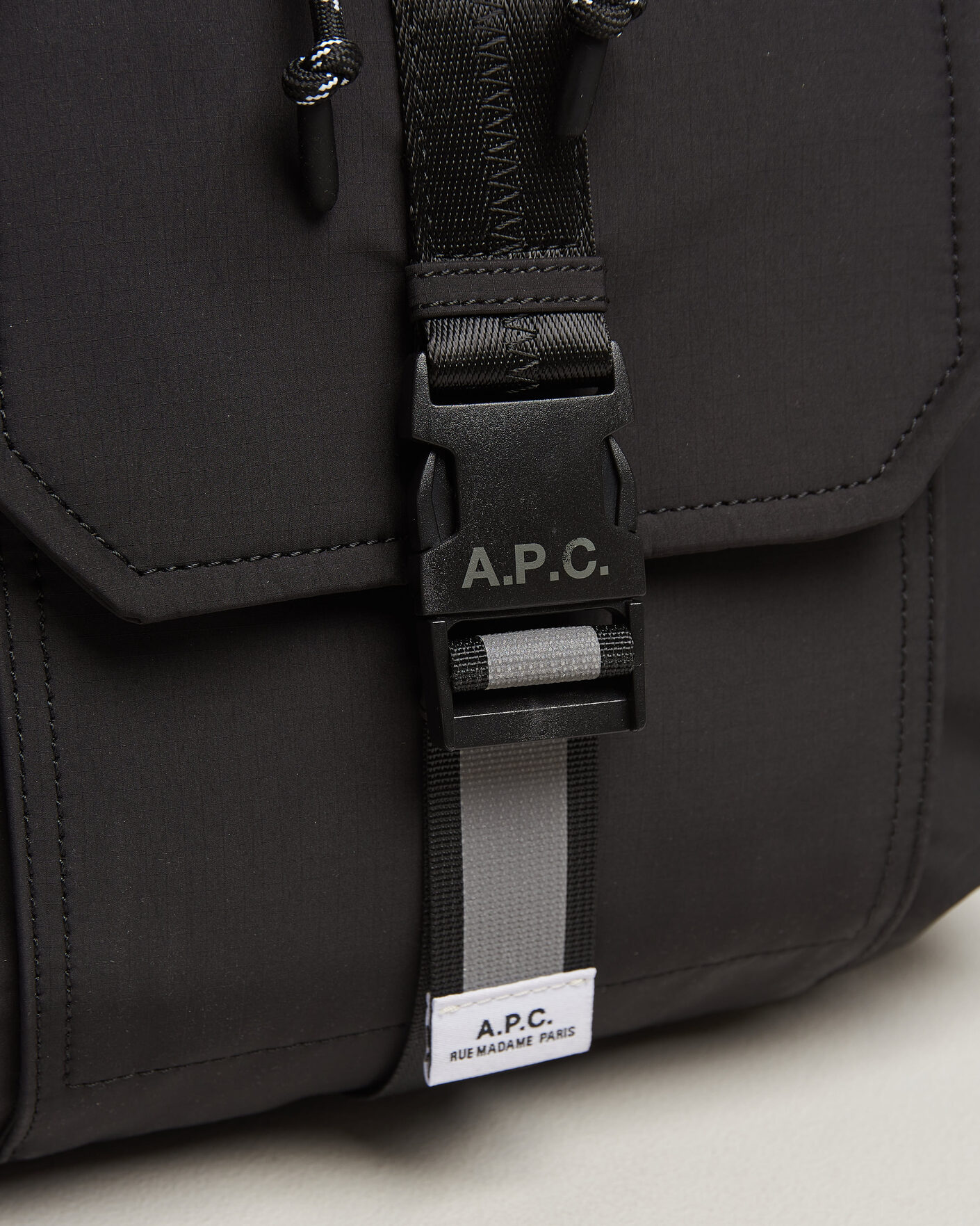 Herre | Tasker | A.P.C. | Trek Backpack Black