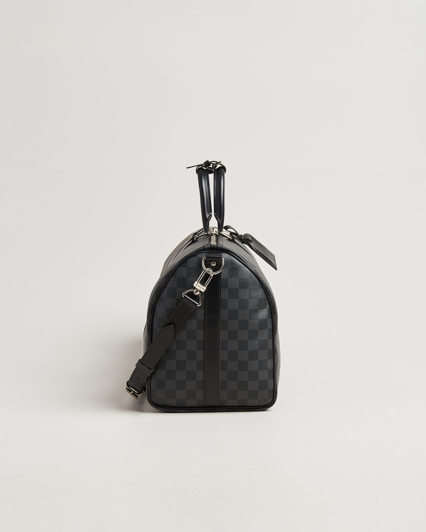 Herre | Pre-Owned & Vintage Bags | Louis Vuitton Pre-Owned | Keepall Bandouliére 45 Damier Graphite