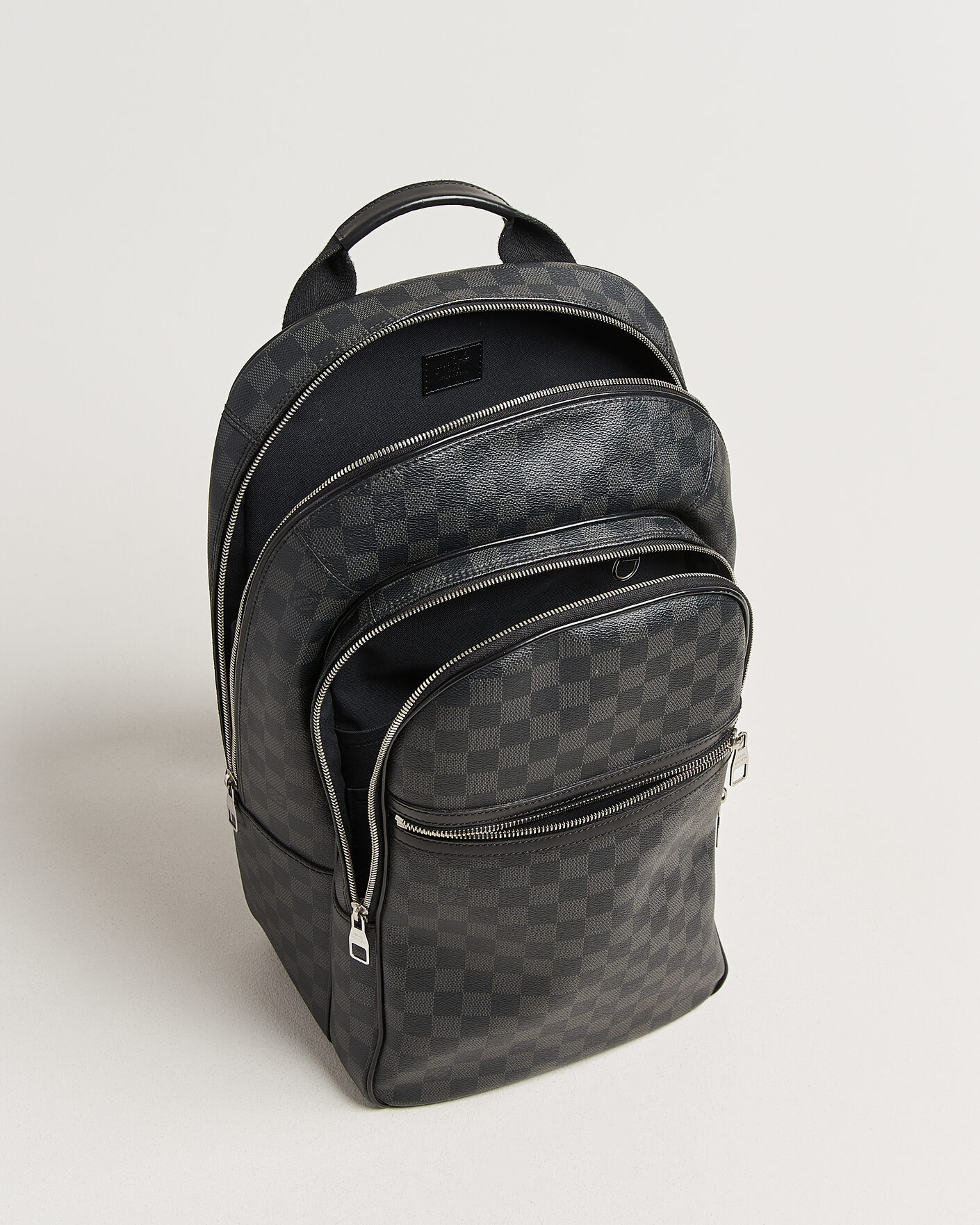 Herre | Louis Vuitton Pre-Owned Michael Backpack Damier Graphite Damier Graphite | Louis Vuitton Pre-Owned | Michael Backpack Damier Graphite Damier Graphite