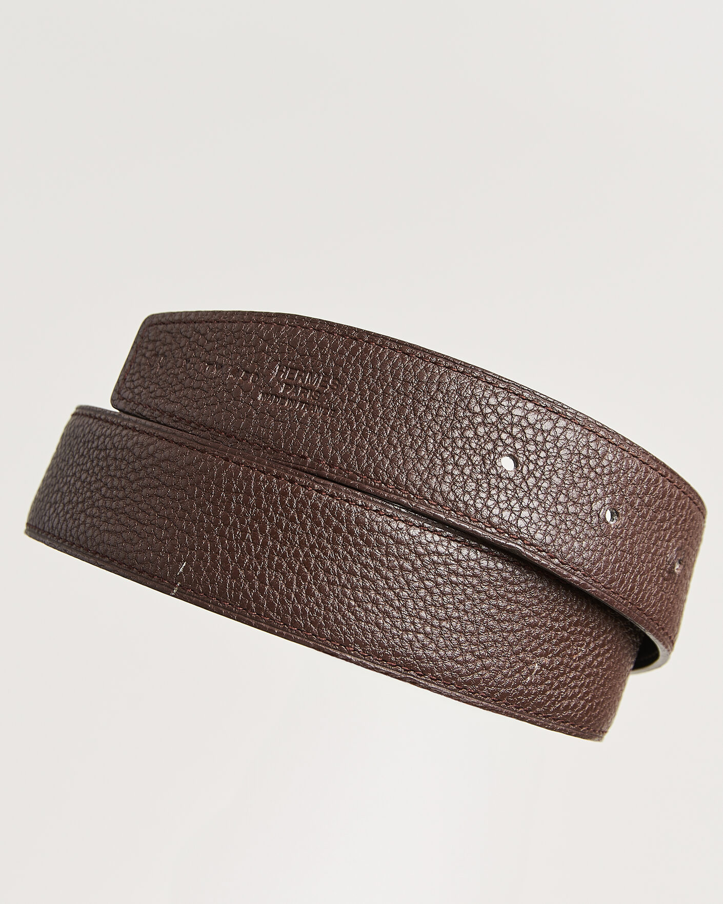 Herre | Pre-Owned & Vintage Bags | Hermès Pre-Owned | Constance Reversible Belt 90 Brown/Black