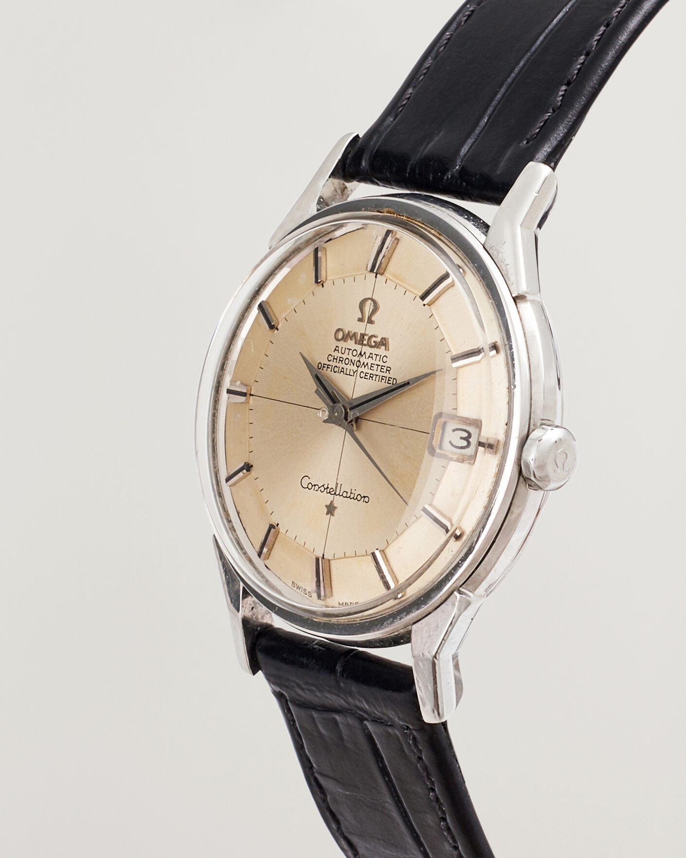 Herre | Pre-Owned & Vintage Watches | Omega Pre-Owned | Constellation Pie Pan