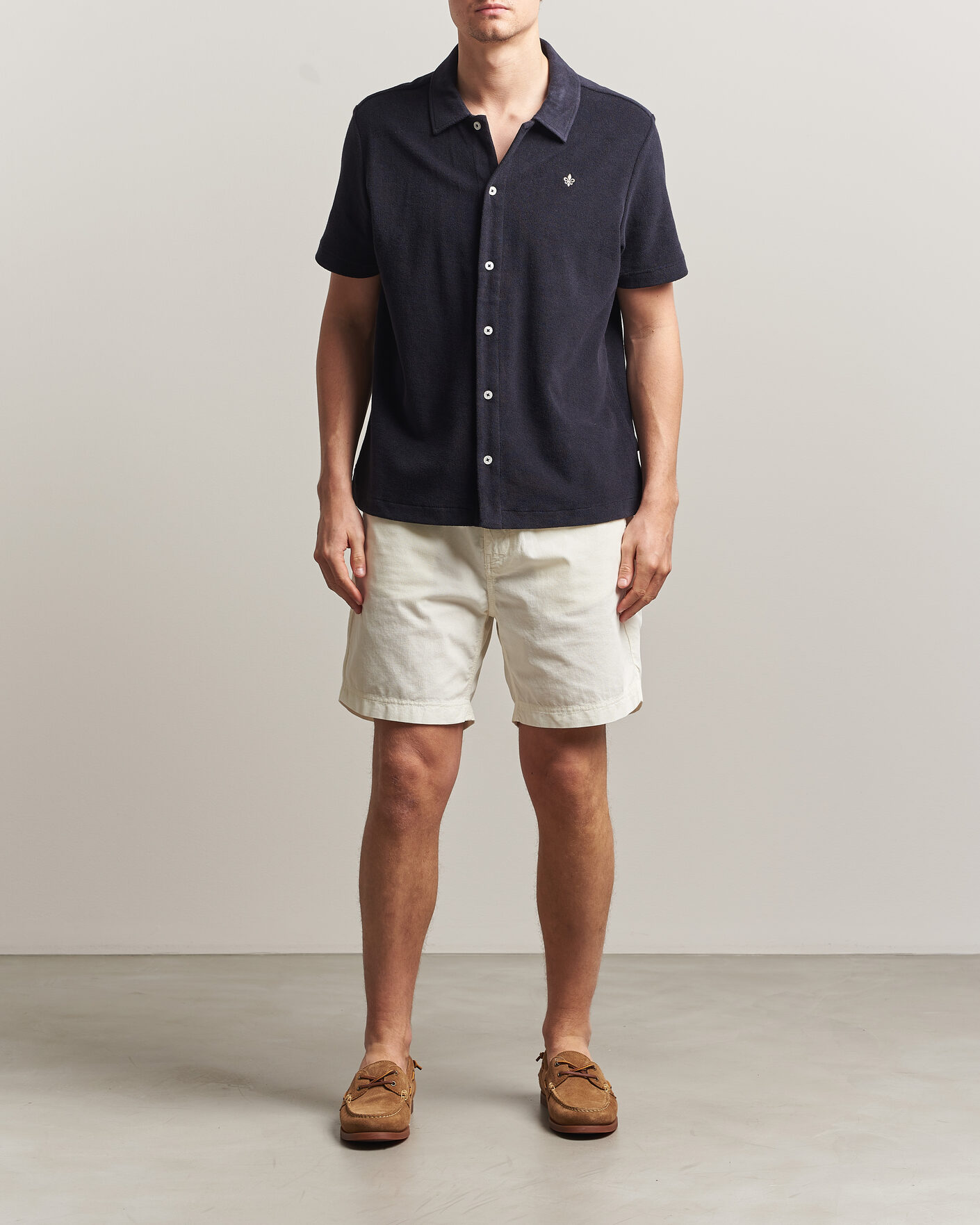 Herre | Shorts | Morris | Fenix Summer Cord Shorts Off White