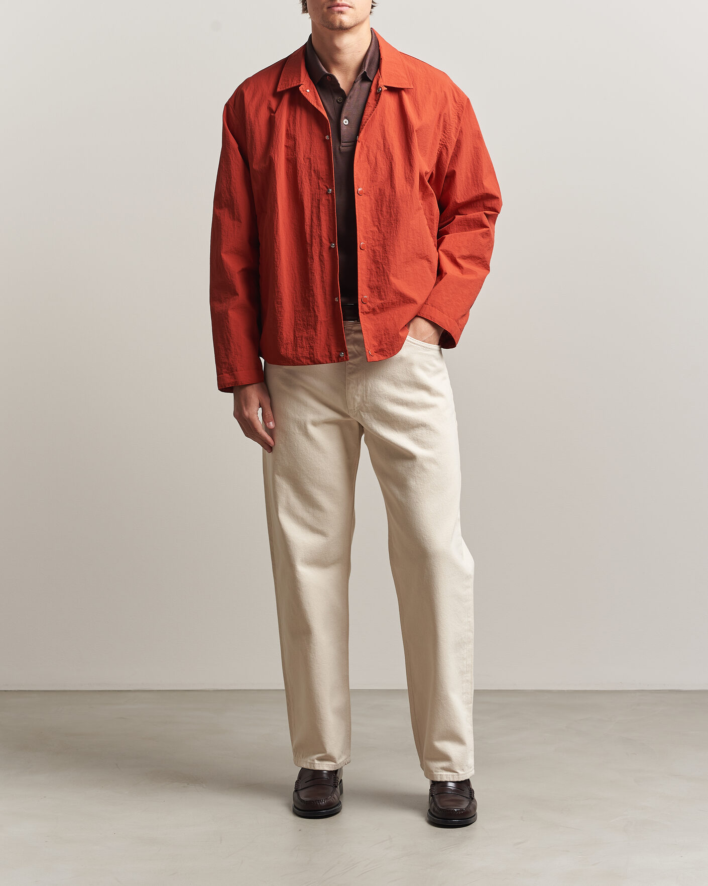 Herre | Jeans | NN07 | Otis Relaxed Fit Jeans Ecru