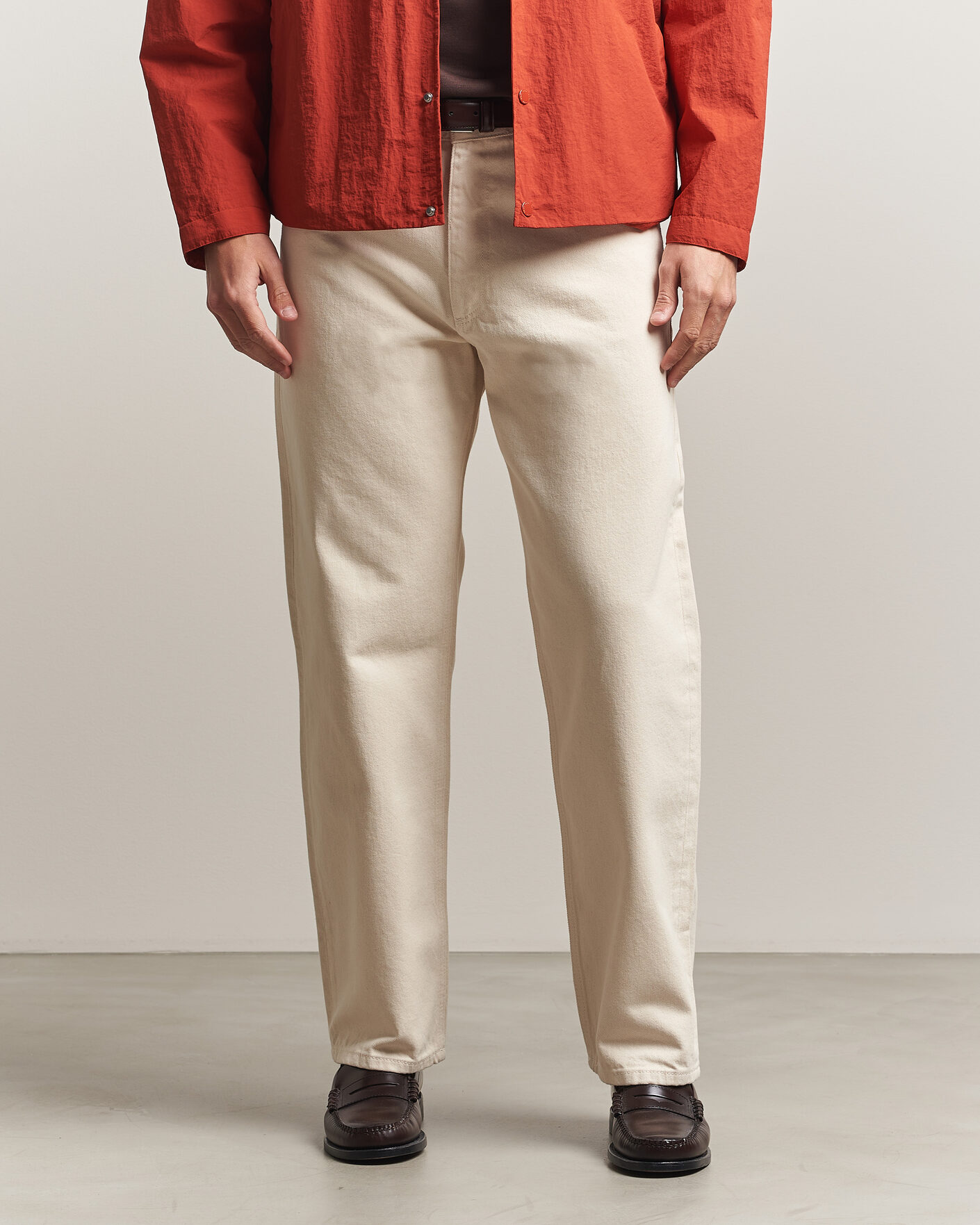 Herre | Jeans | NN07 | Otis Relaxed Fit Jeans Ecru