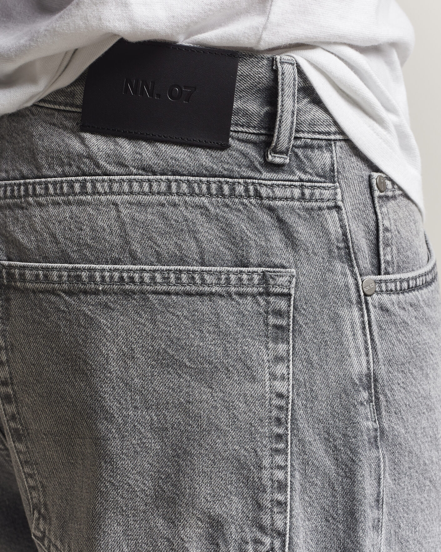Herre | Bukser | NN07 | Otis Relaxed Fit Jeans Washed Grey