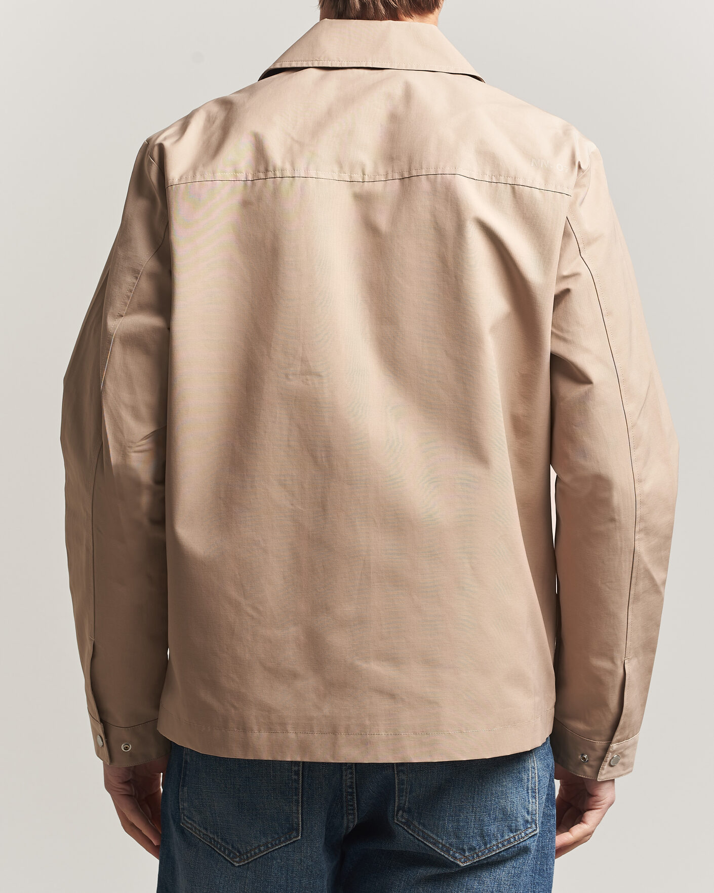 Herre | Jakker | NN07 | Gael Cotton Twill Jacket Desert Khaki