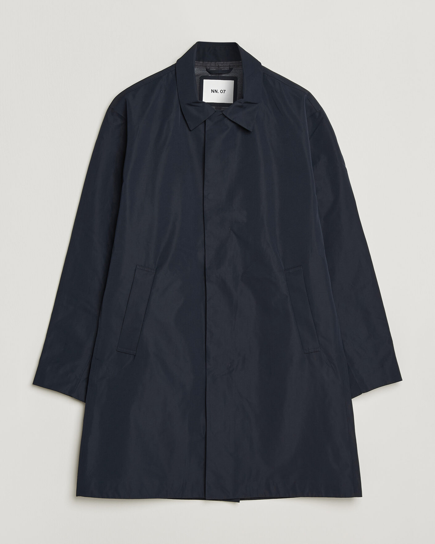 Herre | Jakker | NN07 | Steve Technical Coat Deep Navy