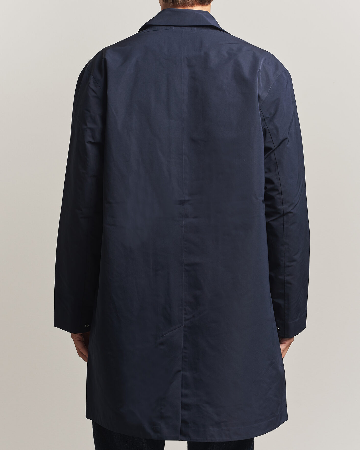Herre | Jakker | NN07 | Steve Technical Coat Deep Navy