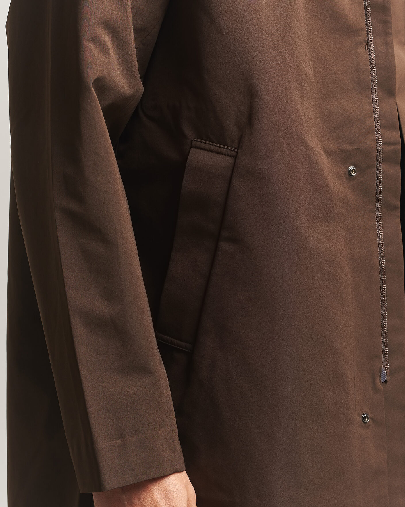 Herre | Jakker | NN07 | Steve Technical Coat Demitasse Brown