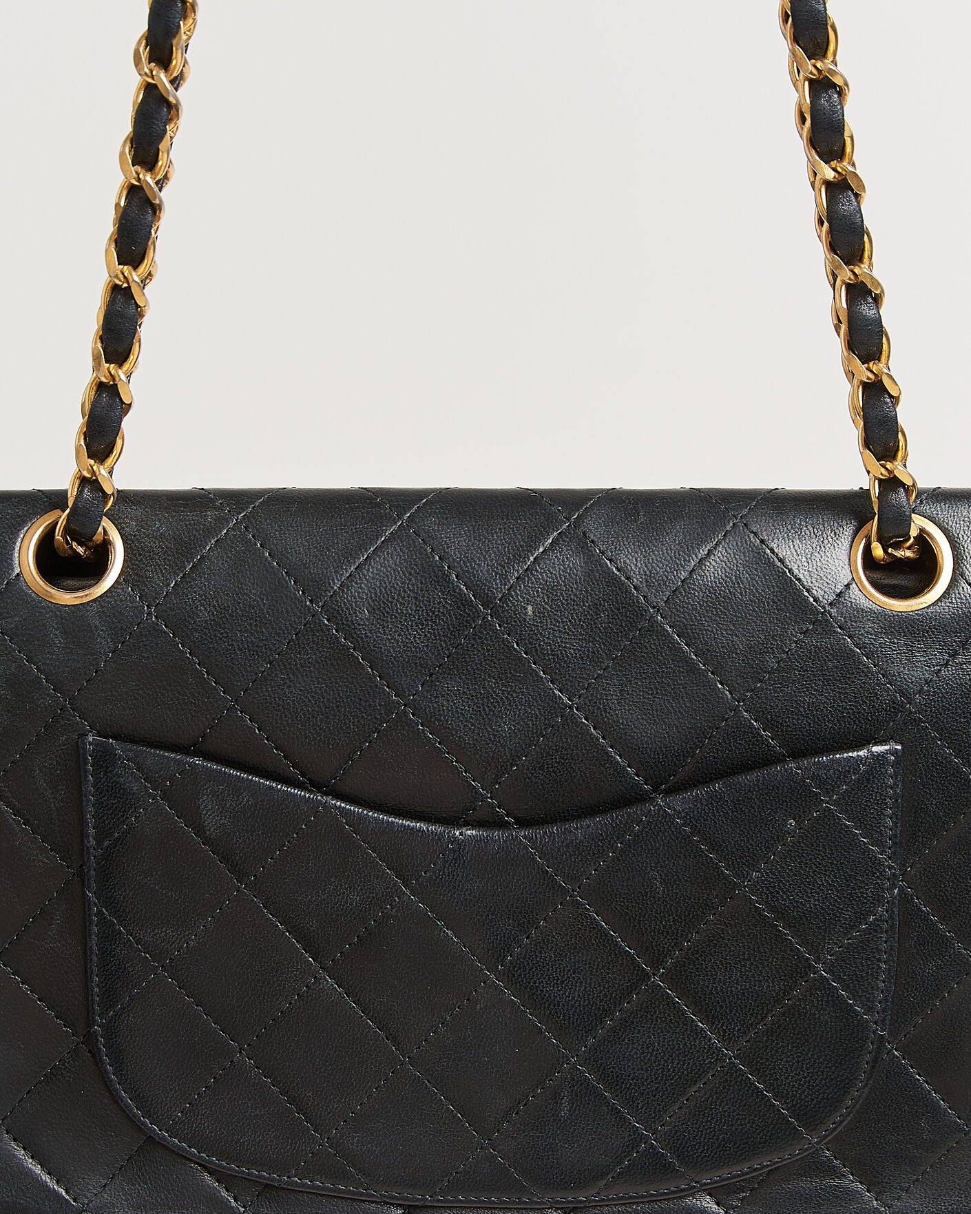 Herre | Pre-Owned & Vintage Bags | Chanel Pre-Owned | Classic Small Double Flap Bag Black