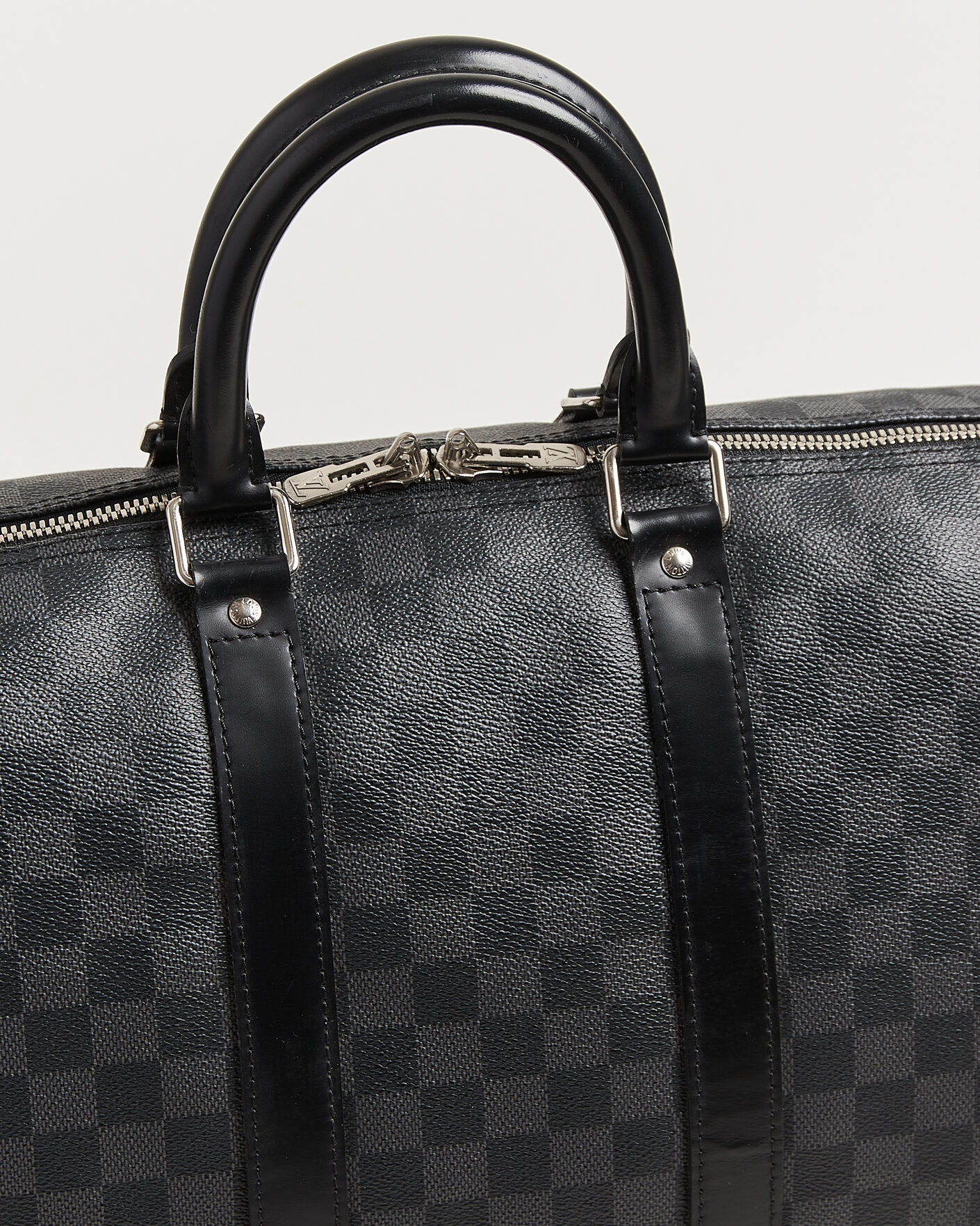 Herre | Pre-Owned & Vintage Bags | Louis Vuitton Pre-Owned | Keepall 45 Bandouliére Damier Graphite