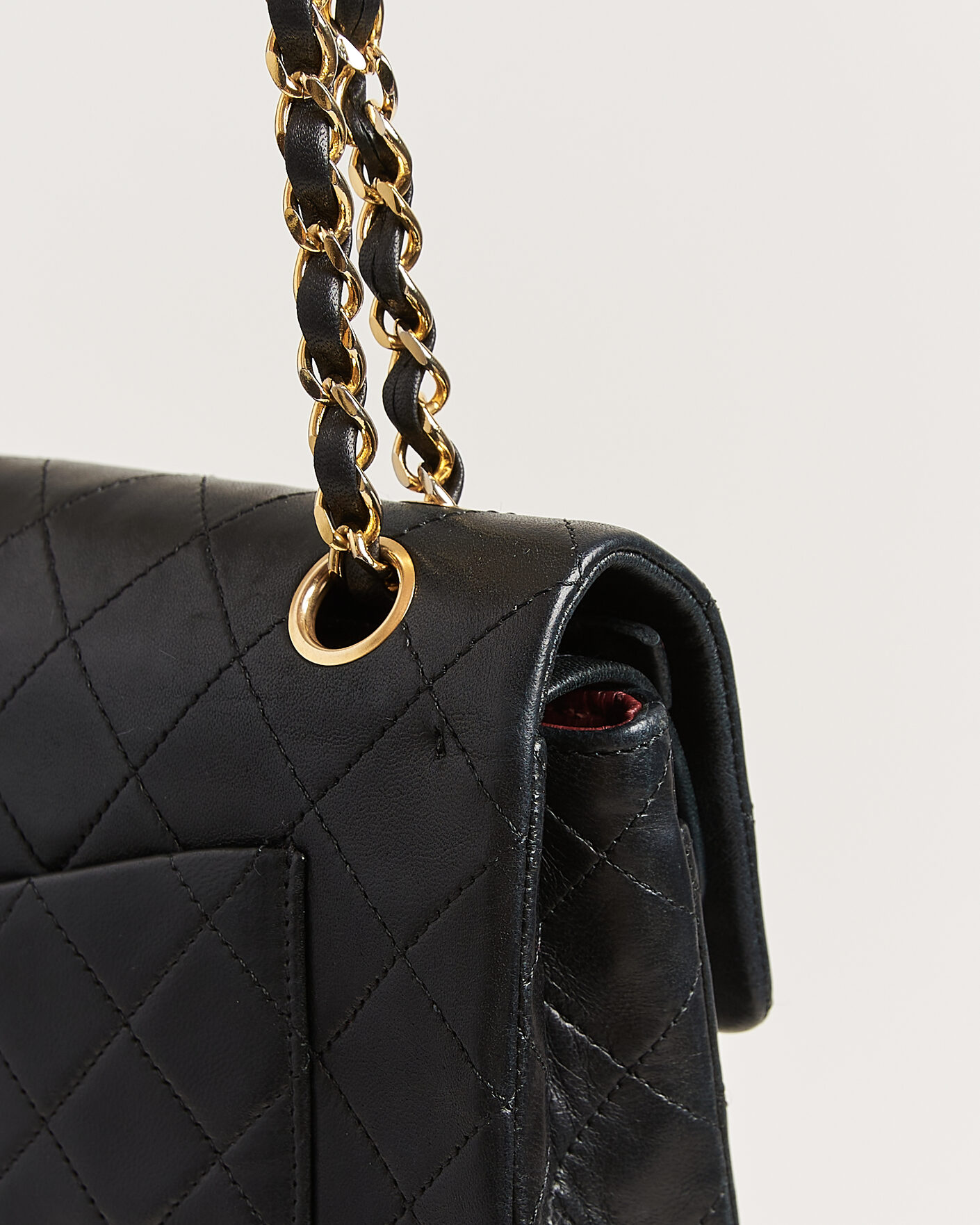 Herre | Pre-Owned & Vintage Bags | Chanel Pre-Owned | Classic Small Double Flap Bag Black