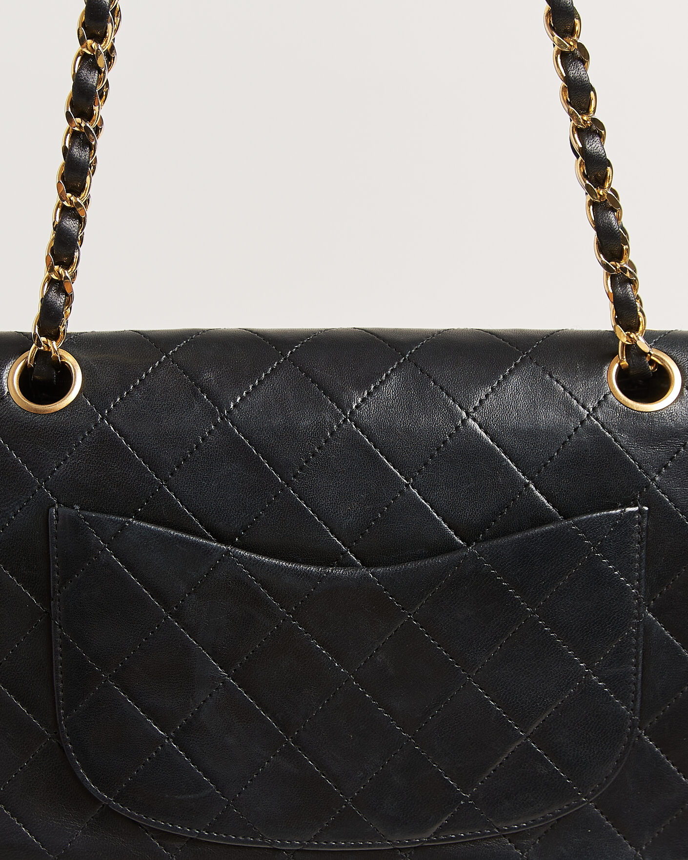 Herre | Pre-Owned & Vintage Bags | Chanel Pre-Owned | Classic Small Double Flap Bag Black