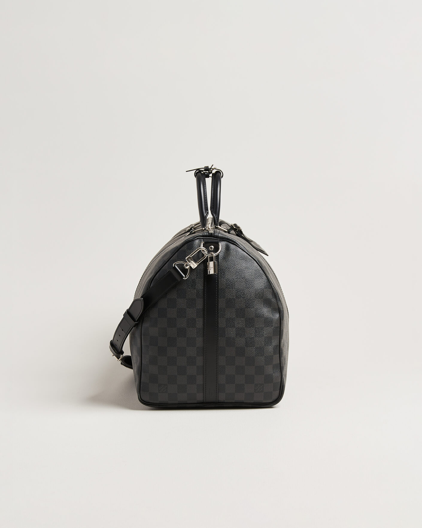 Herre | Pre-Owned & Vintage Bags | Louis Vuitton Pre-Owned | Keepall 55 Bandouliére Damier Graphite