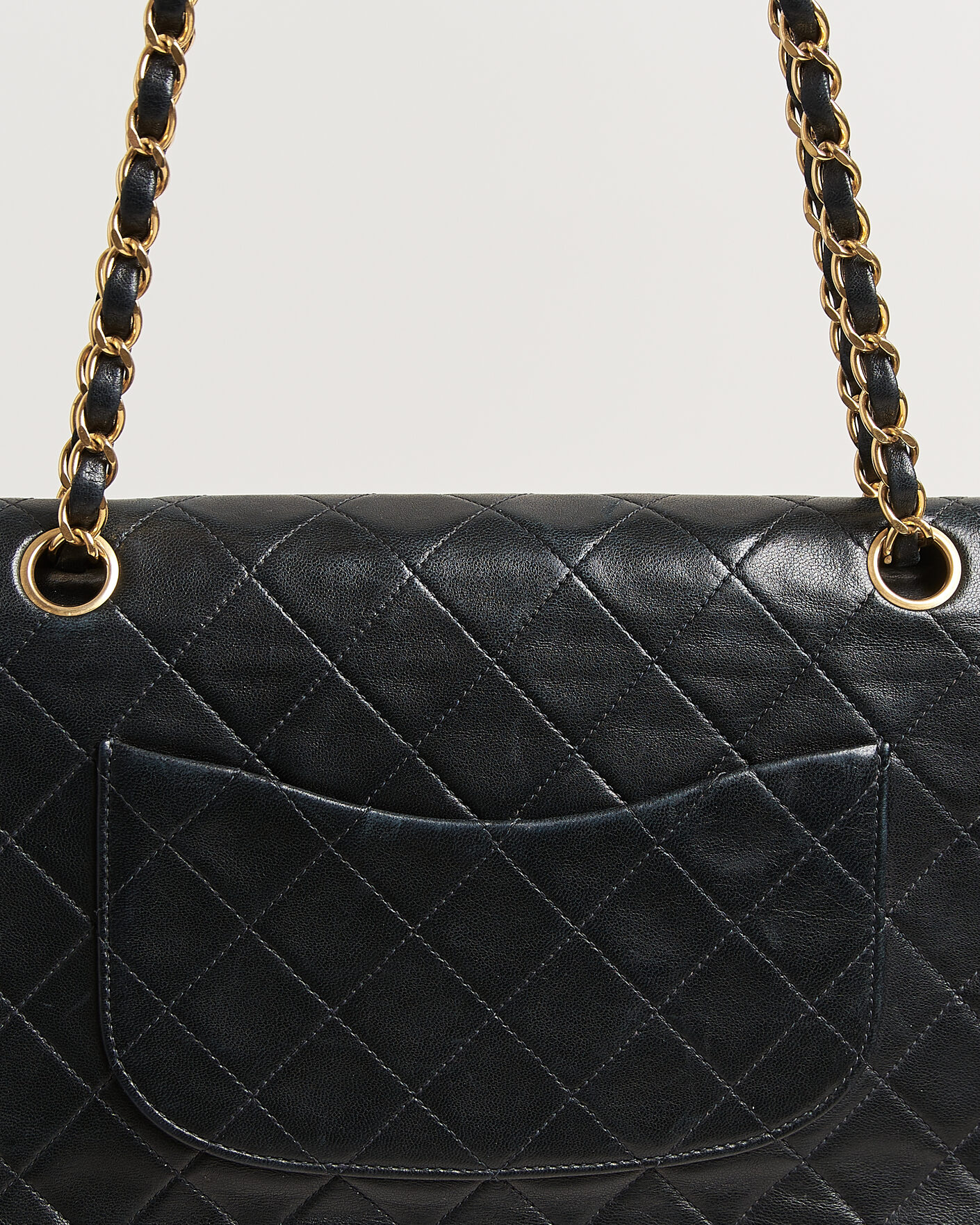 Herre | Chanel Pre-Owned Classic Medium Double Flap Bag Black | Chanel Pre-Owned | Classic Medium Double Flap Bag Black