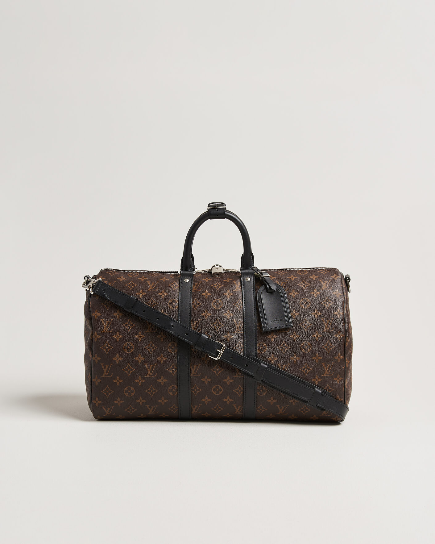 Herre | Pre-Owned & Vintage Bags | Louis Vuitton Pre-Owned | Keepall 45 Bandouliére Monogram Macassar